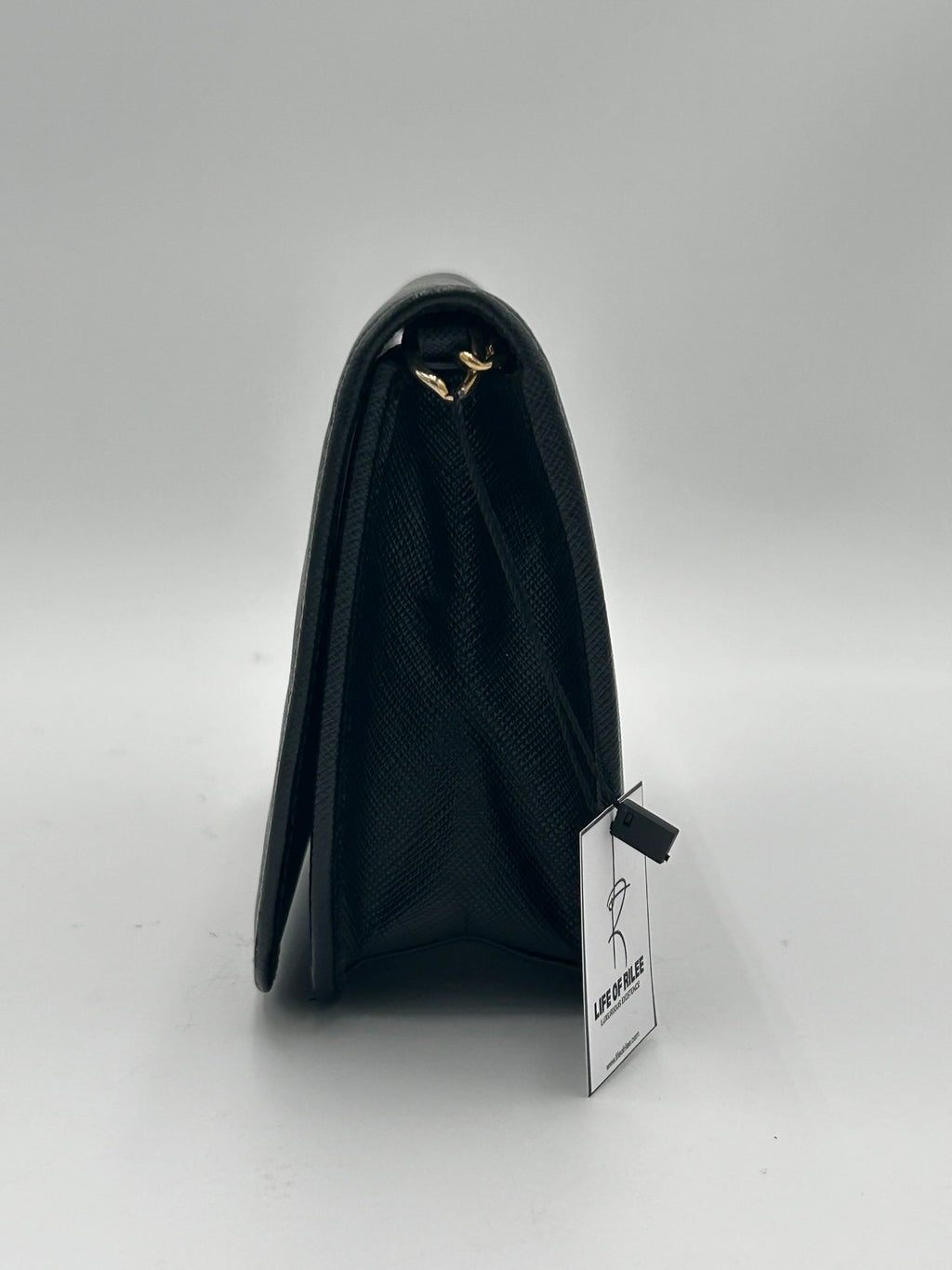 Prada Saffiano Moon Flap