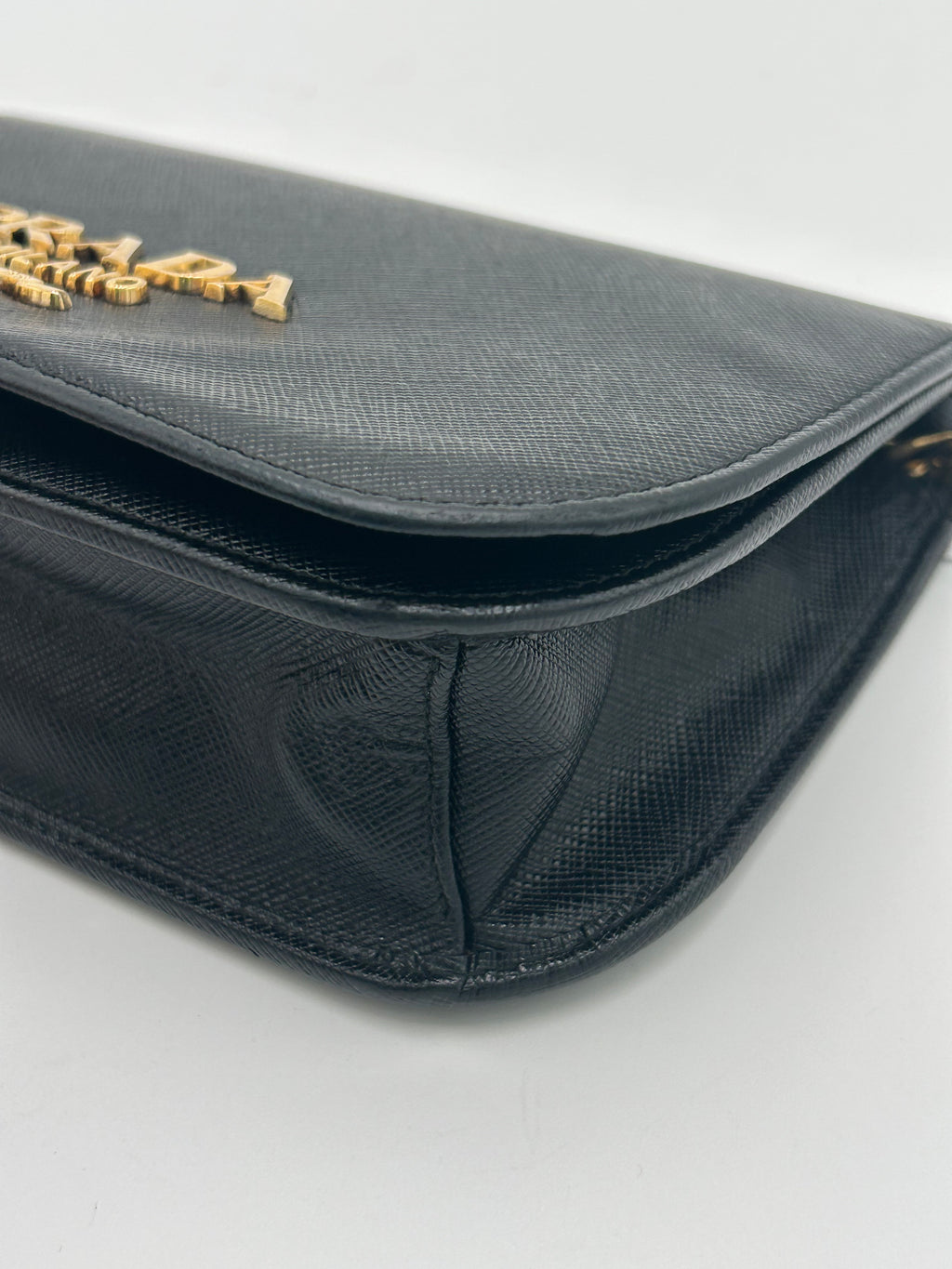 Prada Saffiano Moon Flap