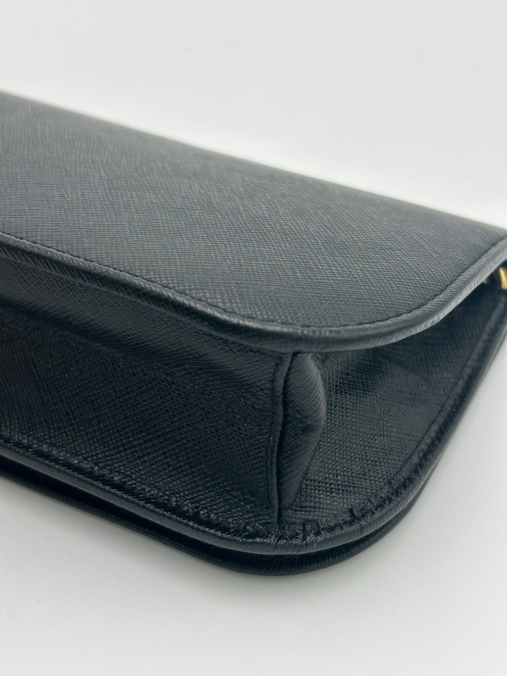 Prada Saffiano Moon Flap