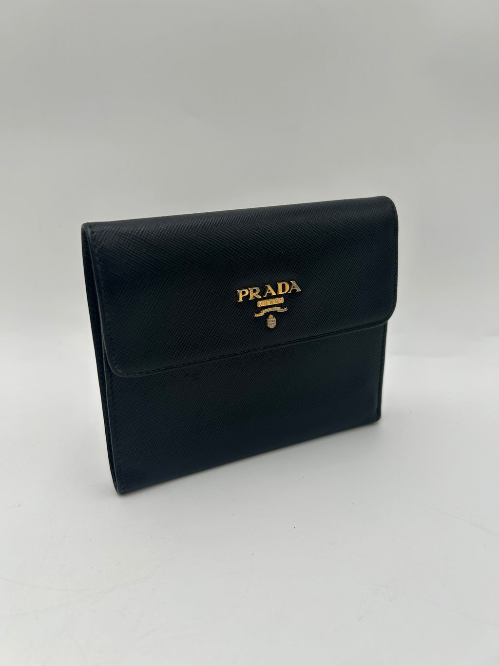 Prada Trifold Compact Wallet