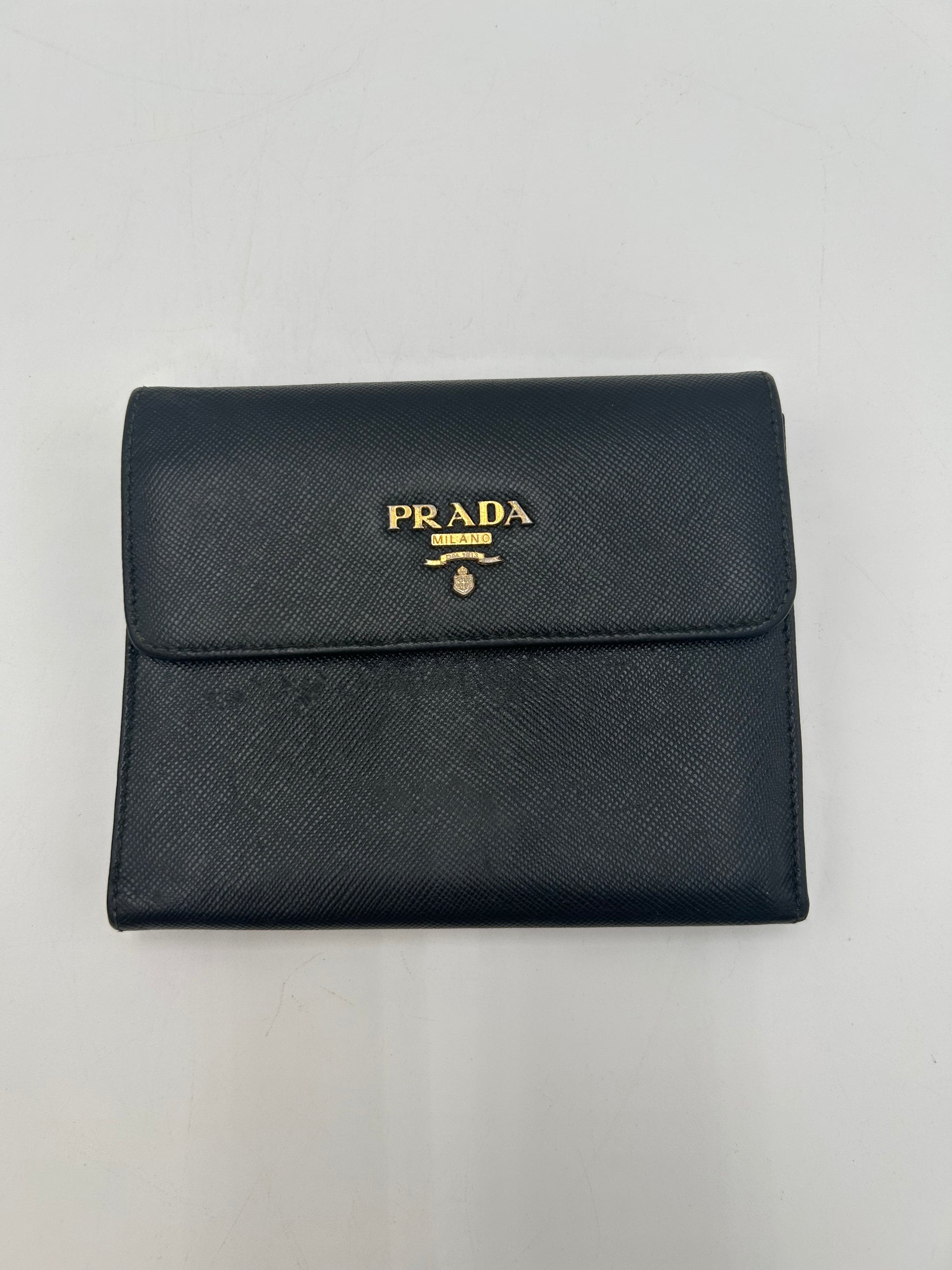 Prada Trifold Compact Wallet