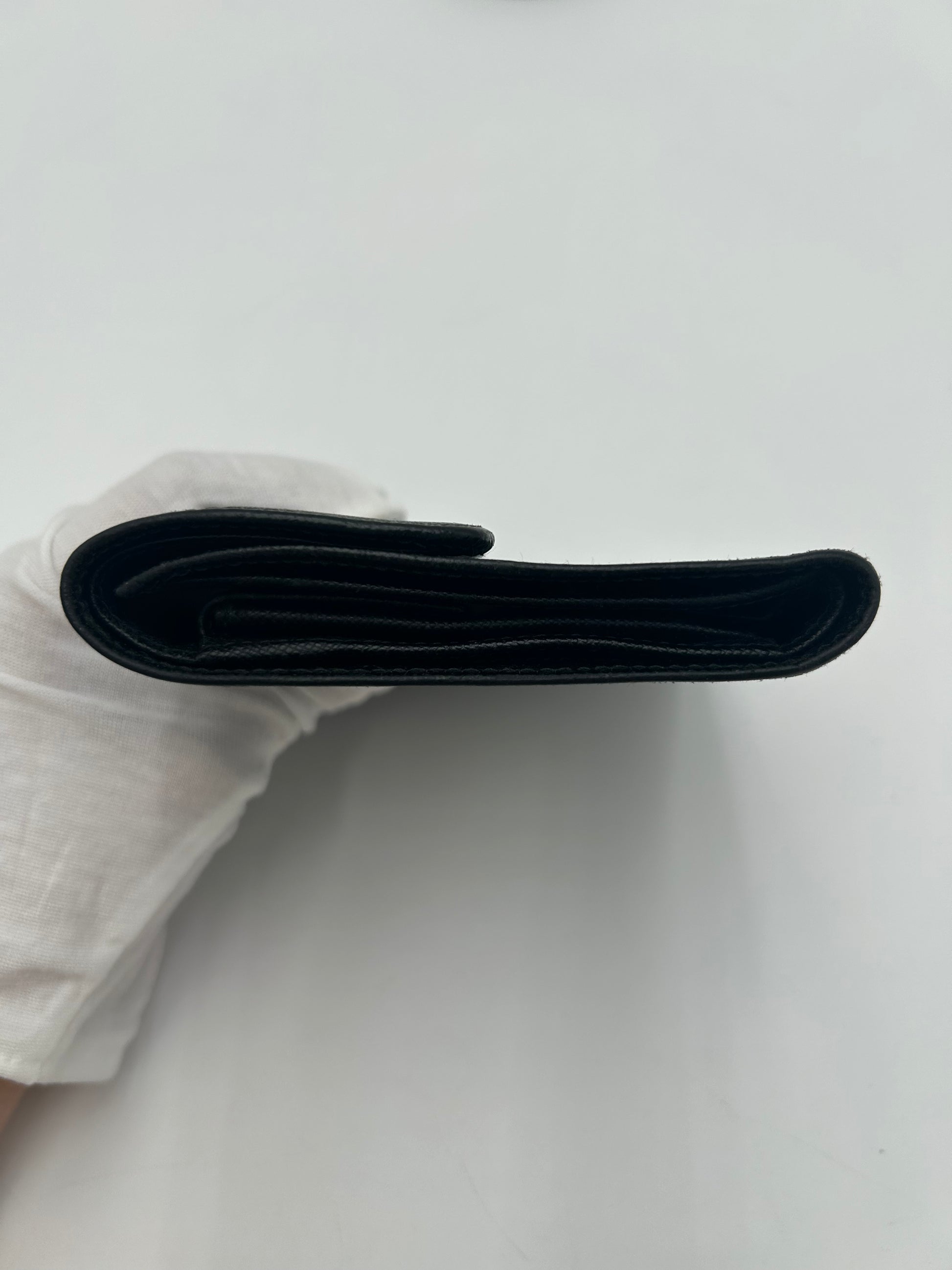 Prada Trifold Compact Wallet