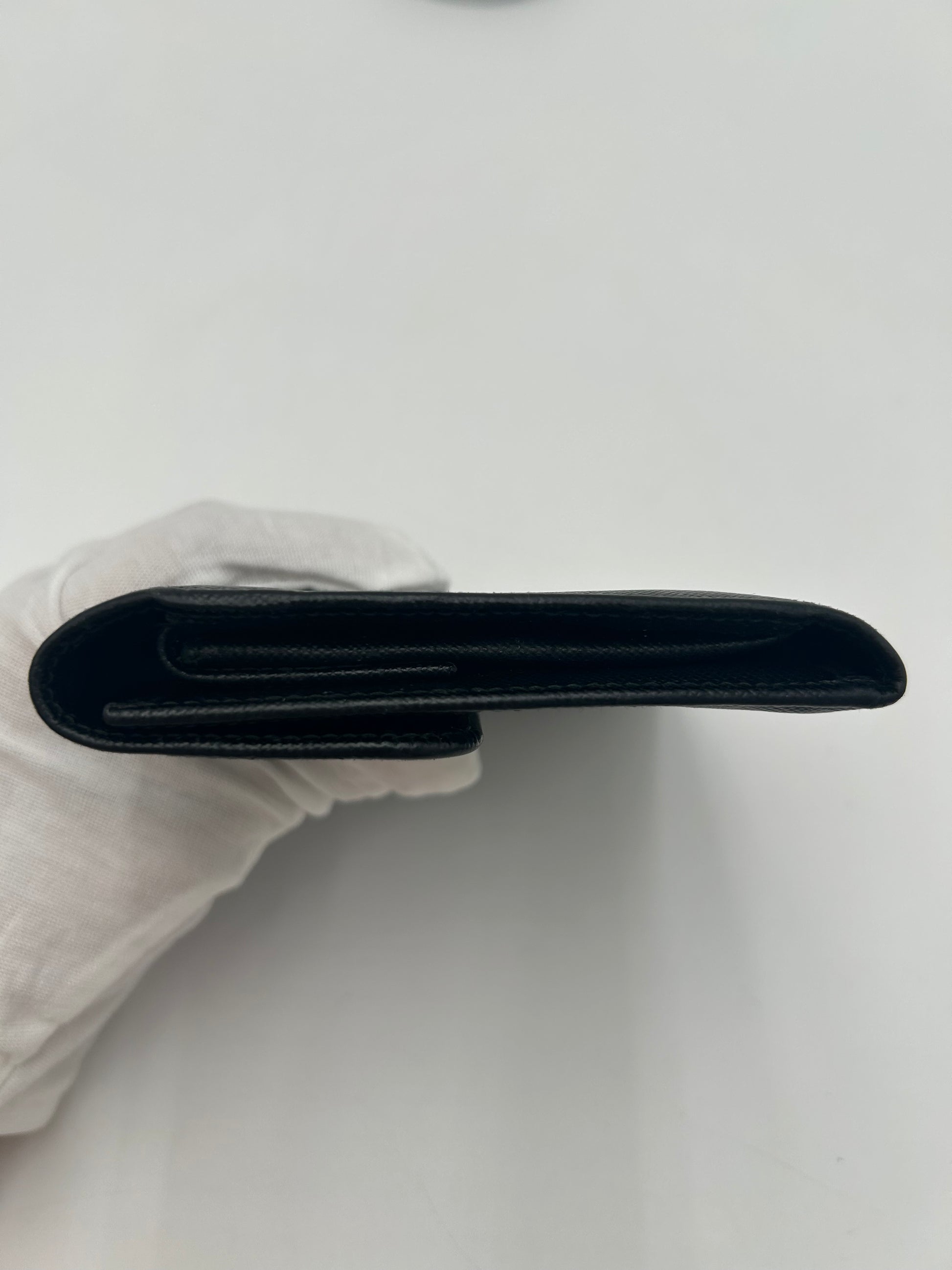 Prada Trifold Compact Wallet