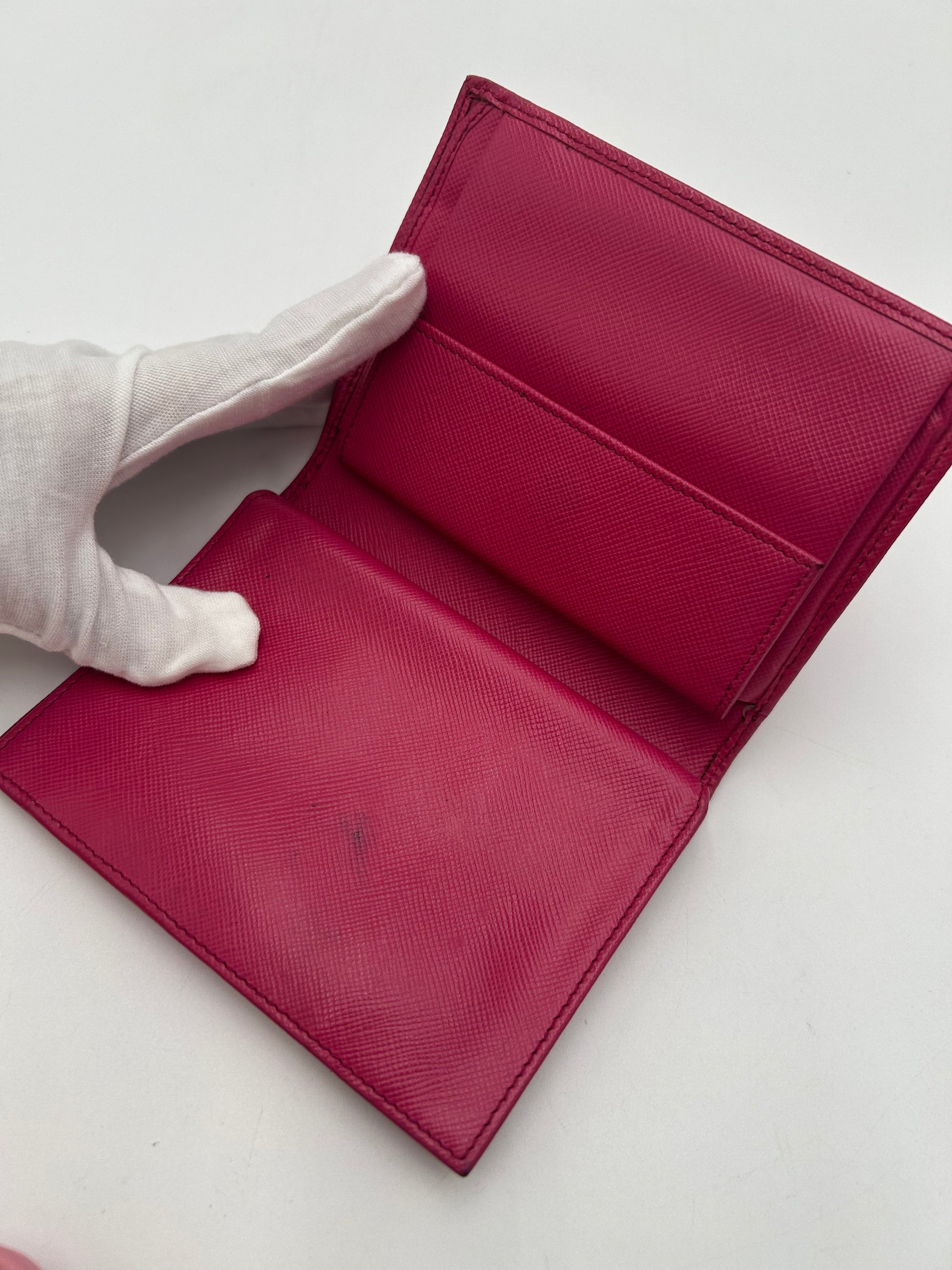 Prada Bifold Compact Wallet