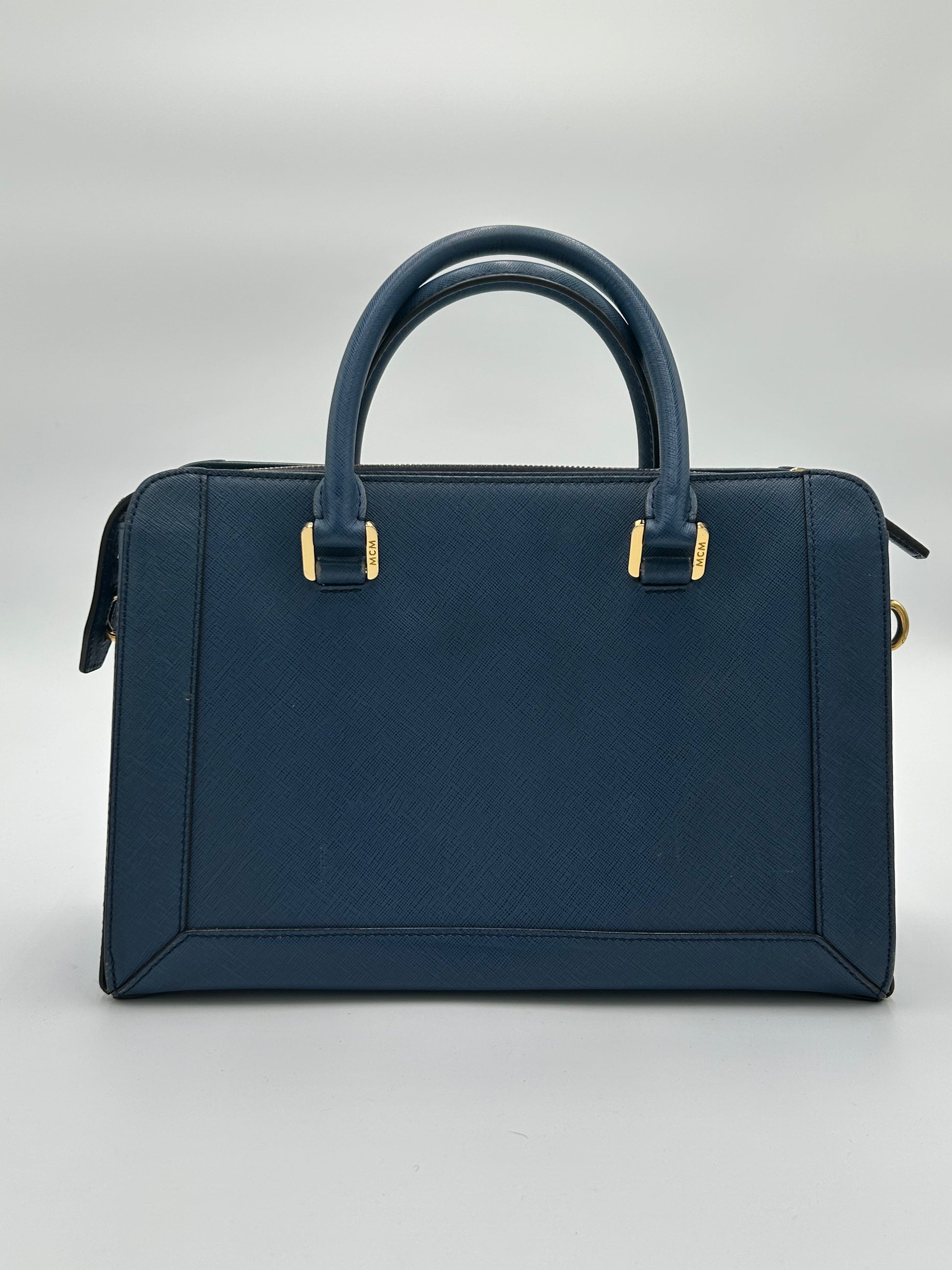 MCM Saffiano Two Way