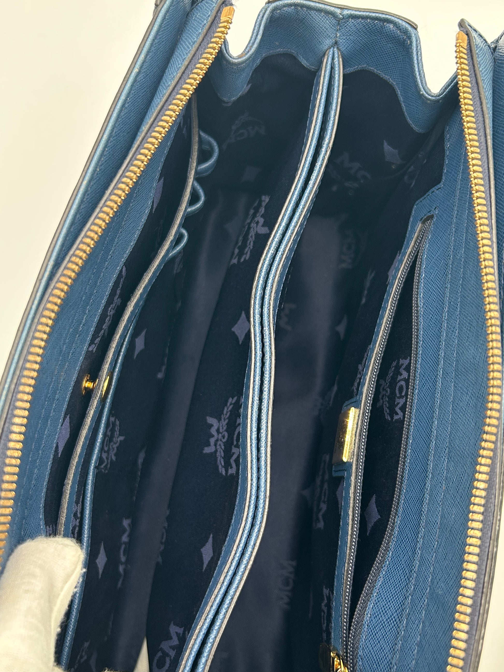 MCM Saffiano Two Way