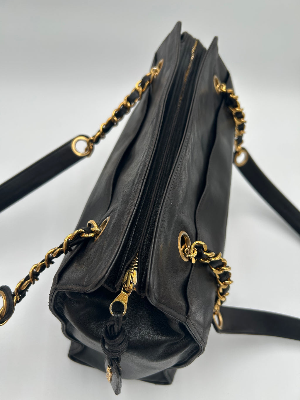 Chanel 90s CC Logo Tote