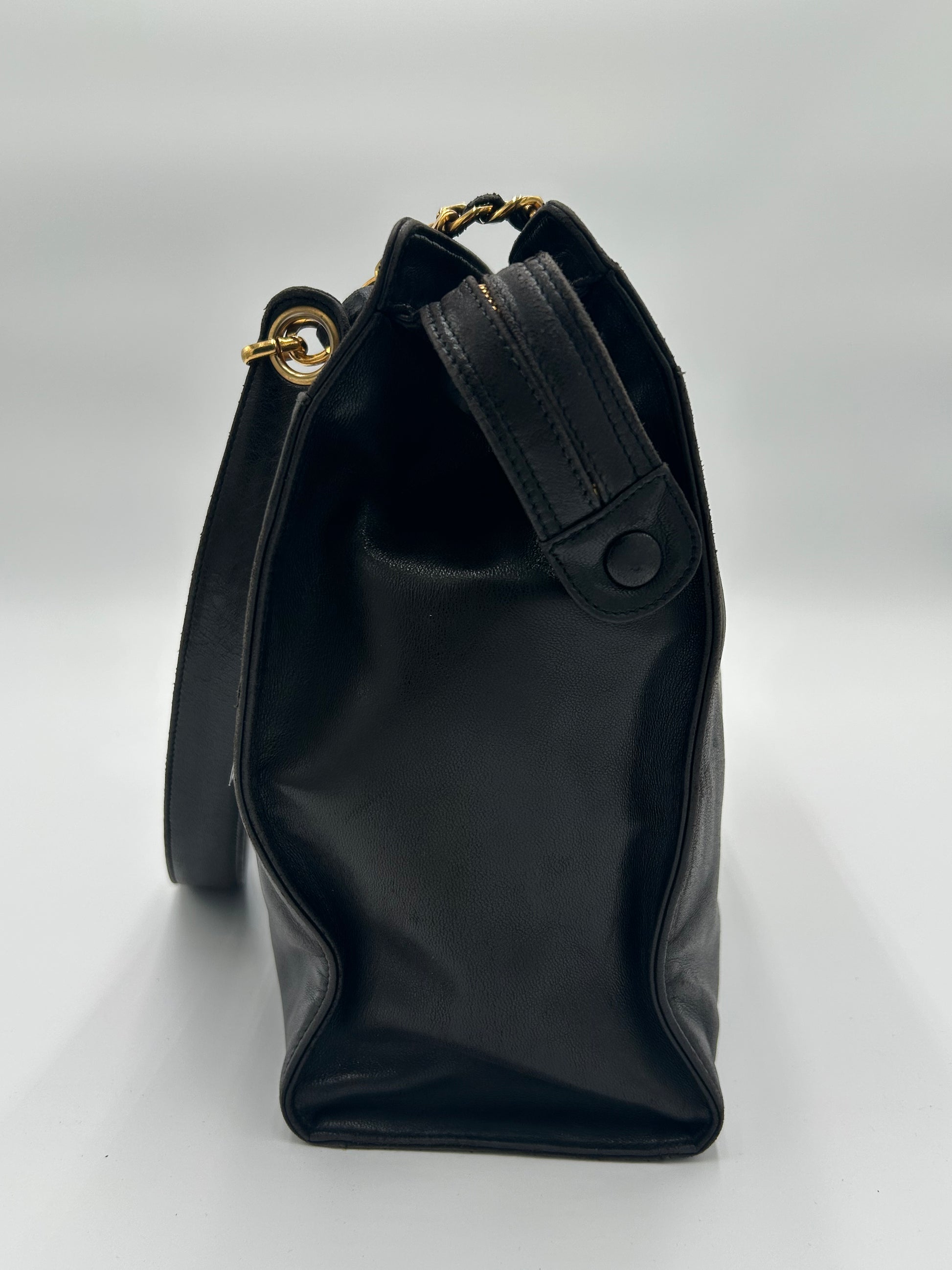 Chanel 90s CC Logo Tote