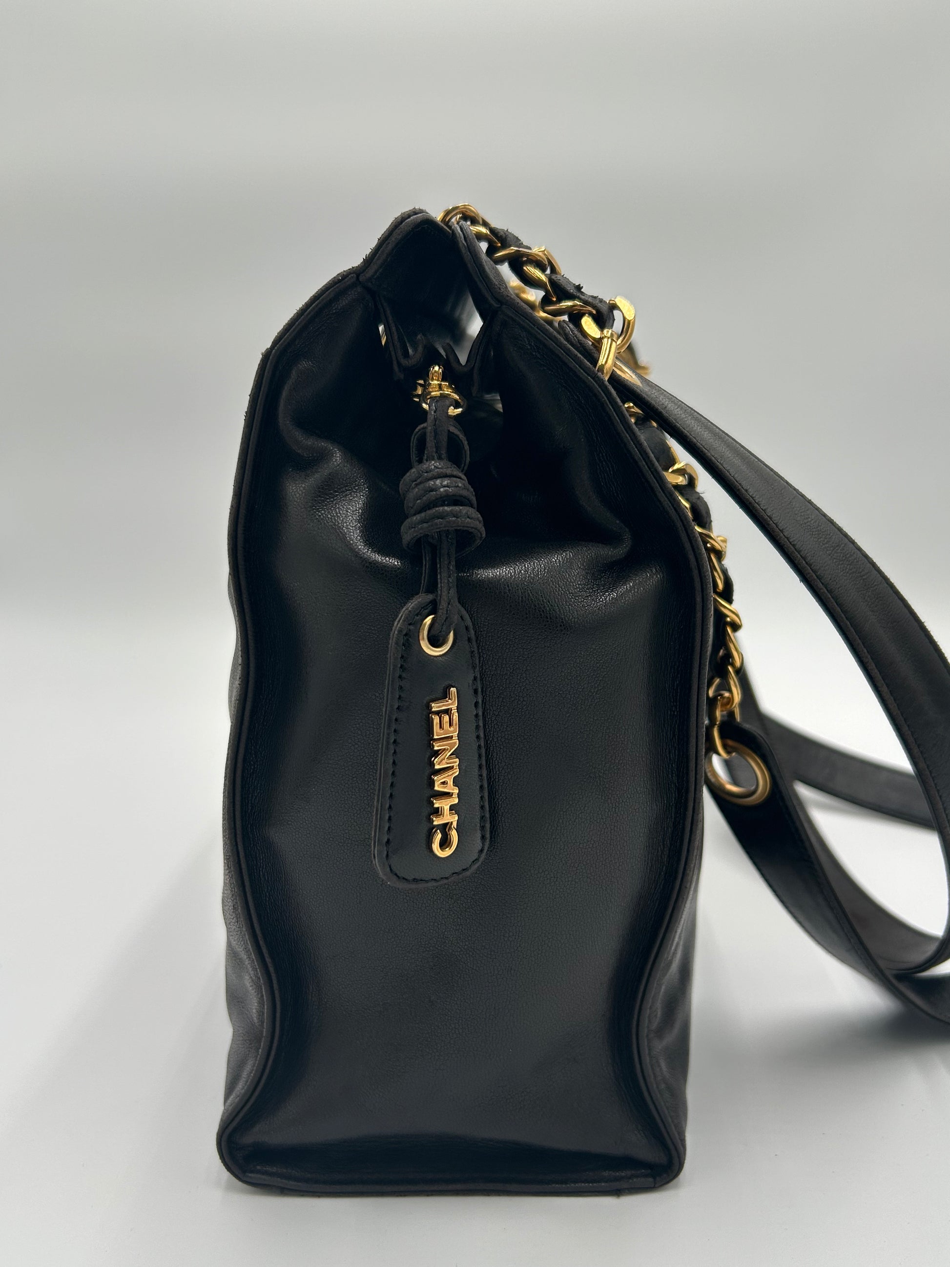 Chanel 90s CC Logo Tote