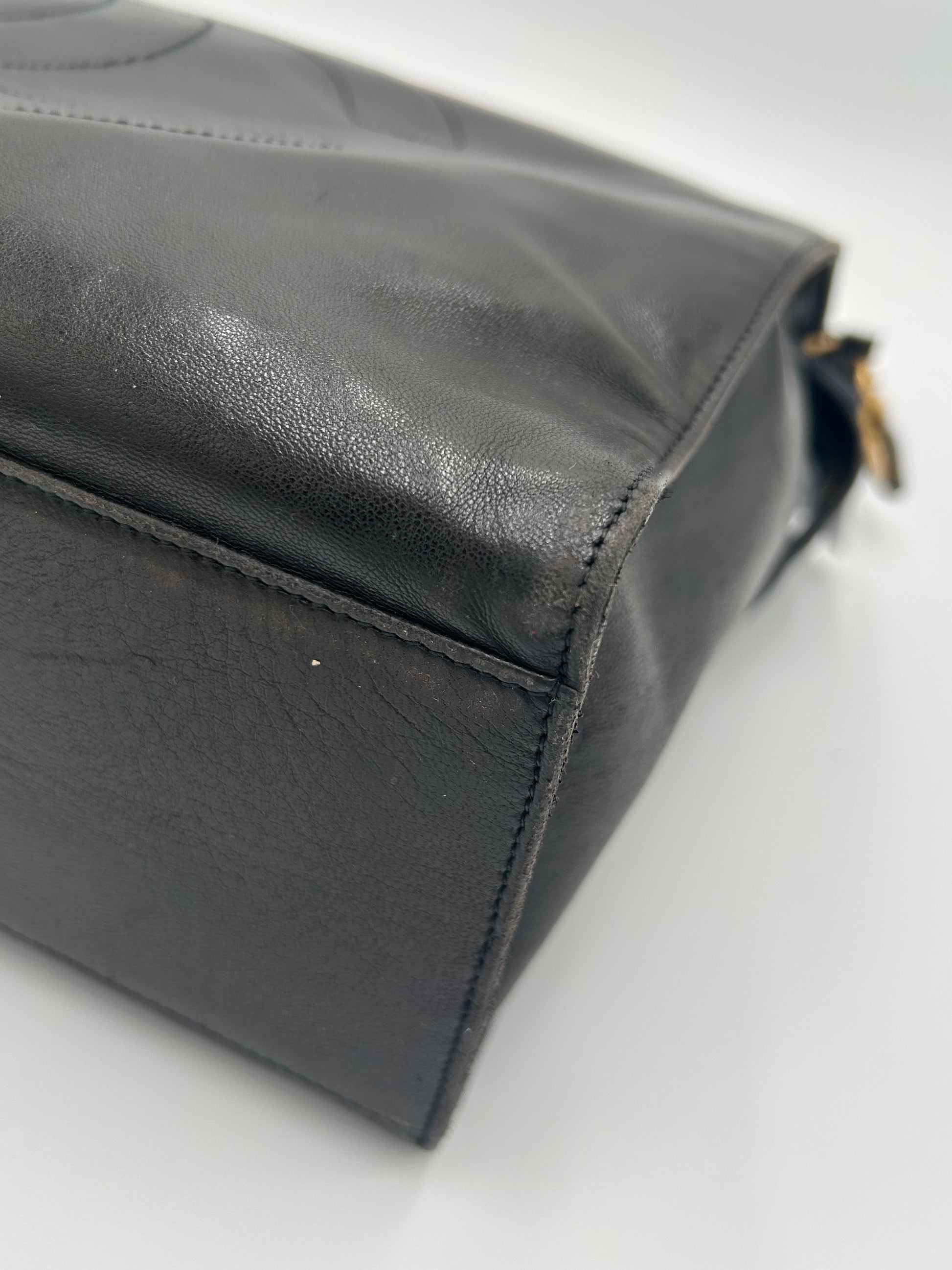 Chanel 90s CC Logo Tote