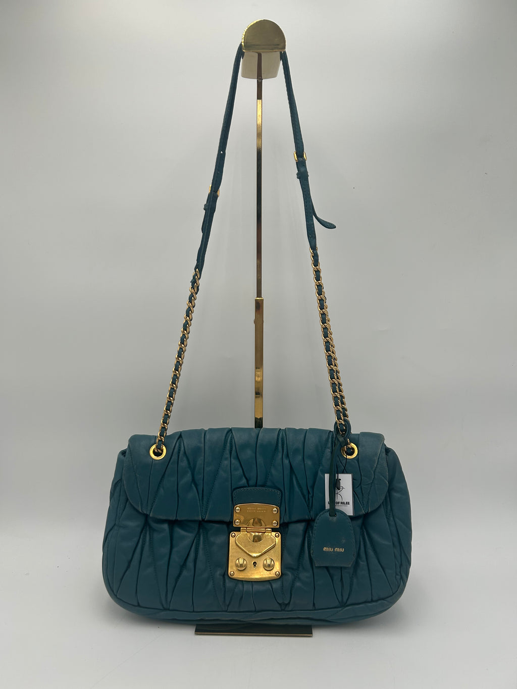 Miu Miu Matelasse Flap