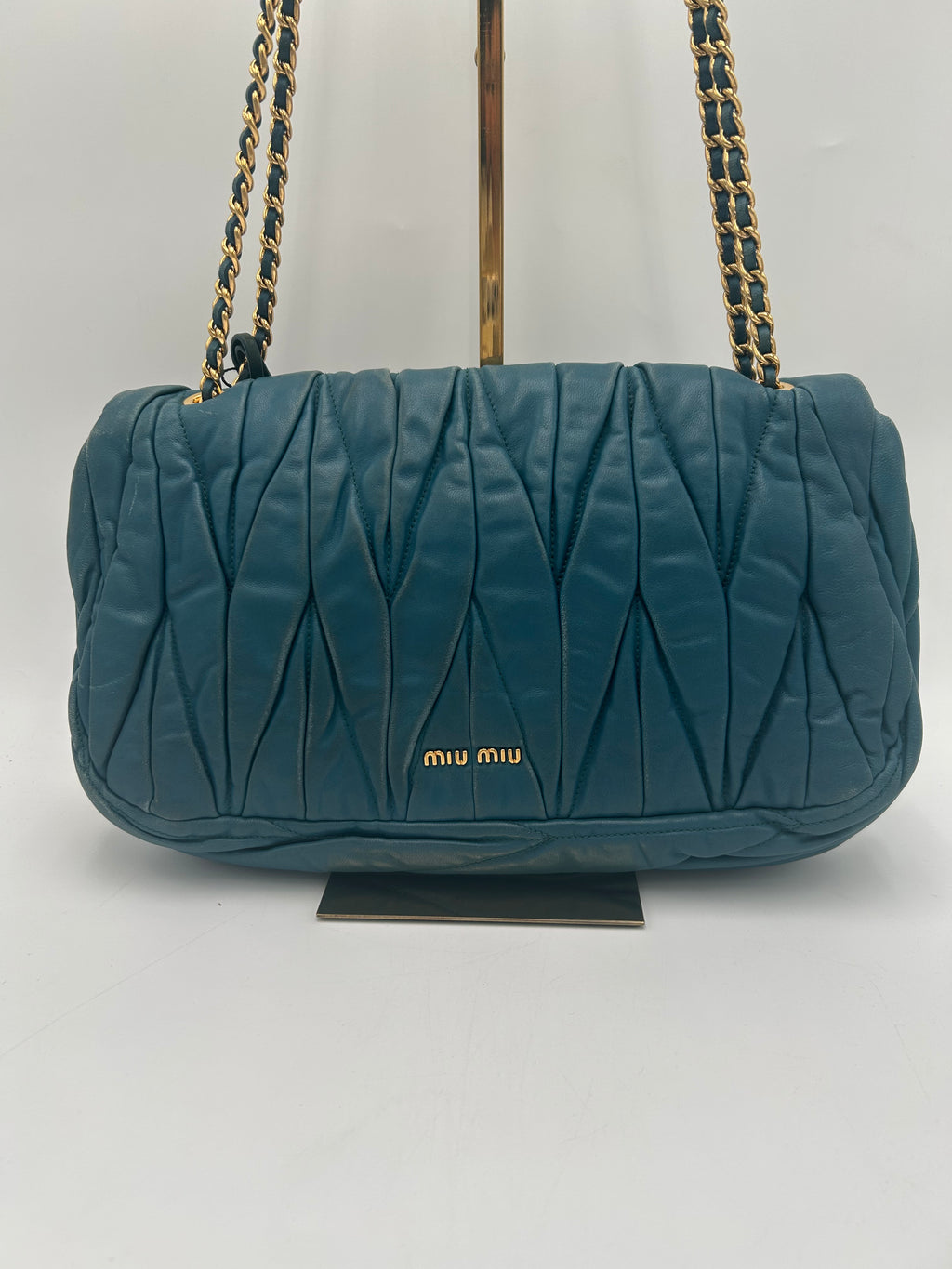 Miu Miu Matelasse Flap
