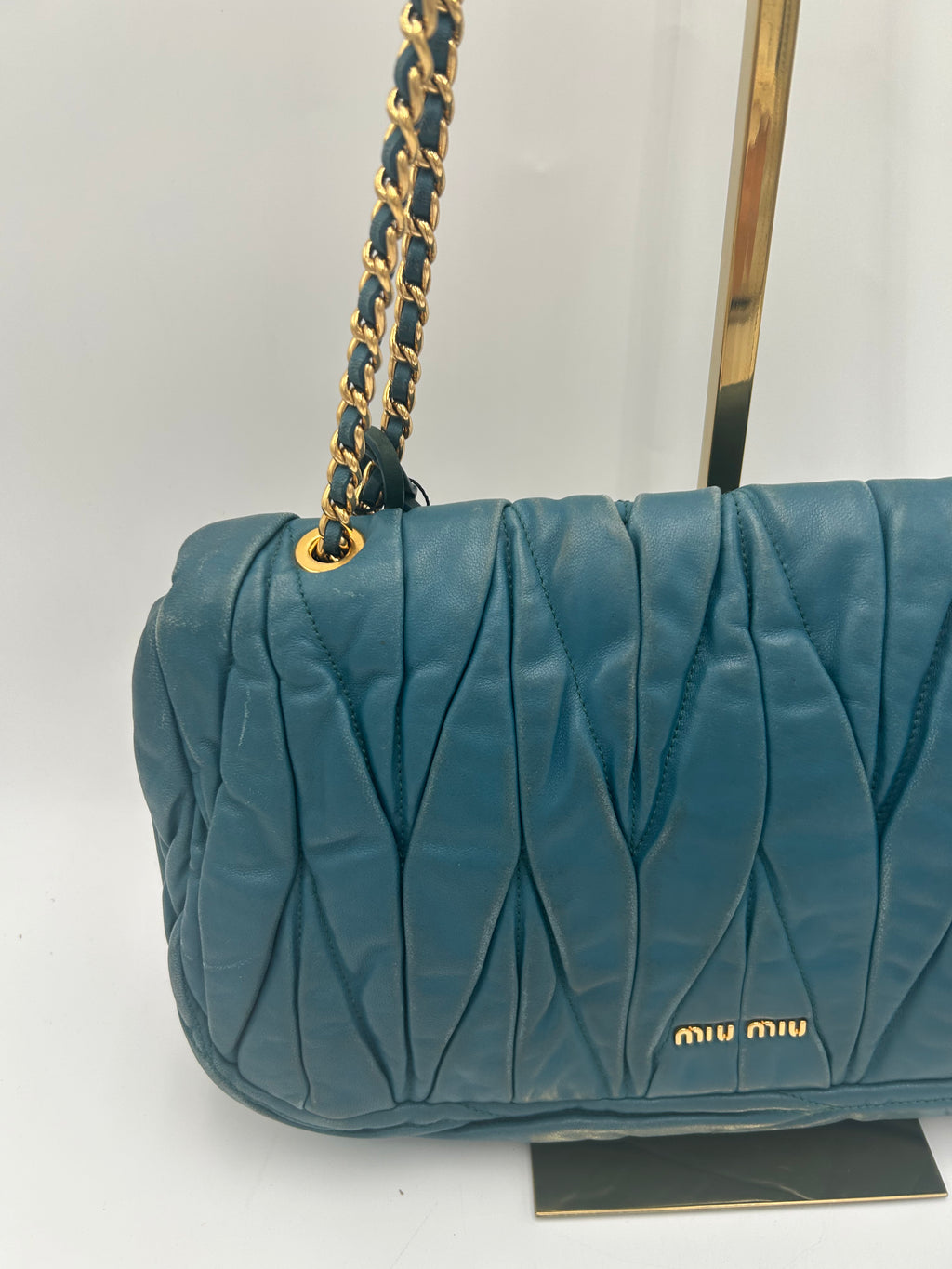 Miu Miu Matelasse Flap