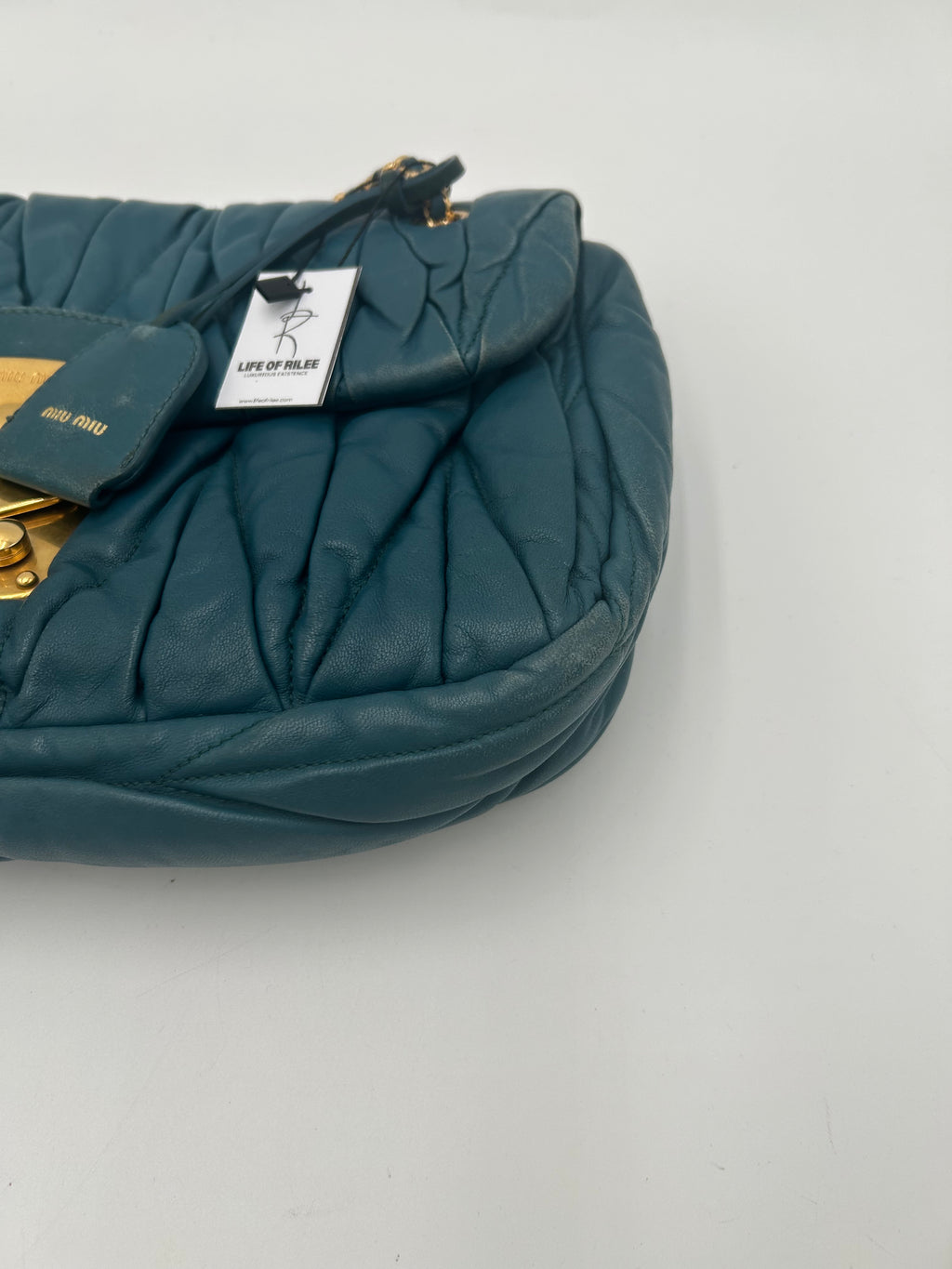 Miu Miu Matelasse Flap