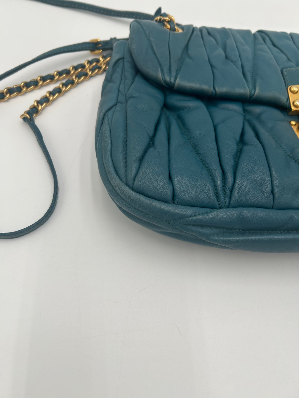 Miu Miu Matelasse Flap