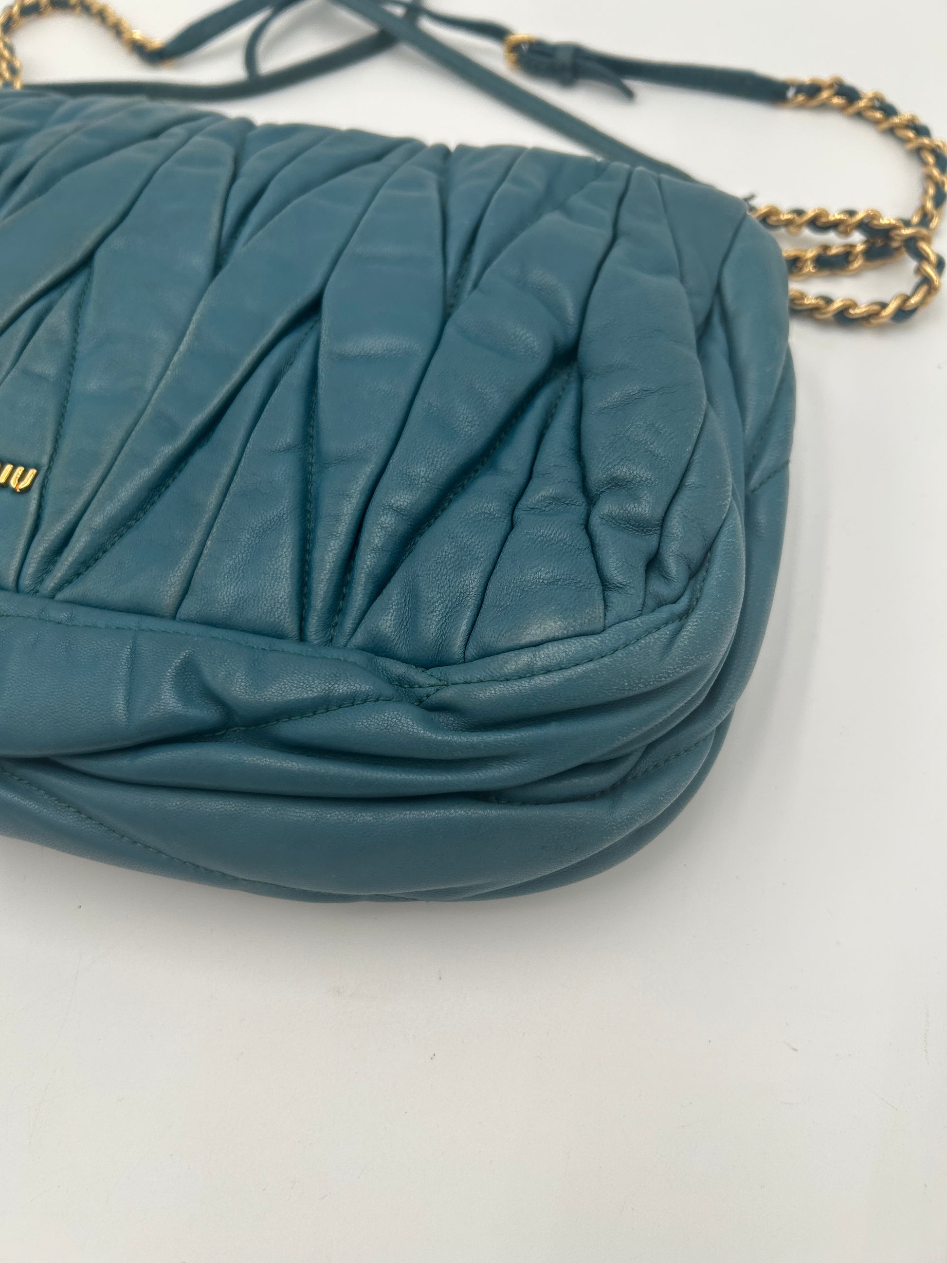 Miu Miu Matelasse Flap