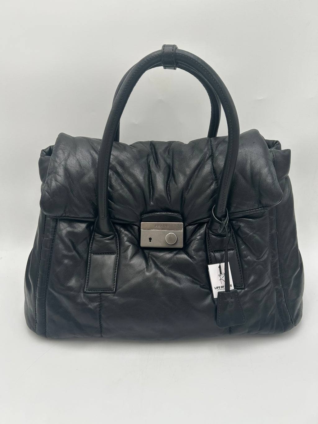 Prada Bomber Puffer Two Way Bag