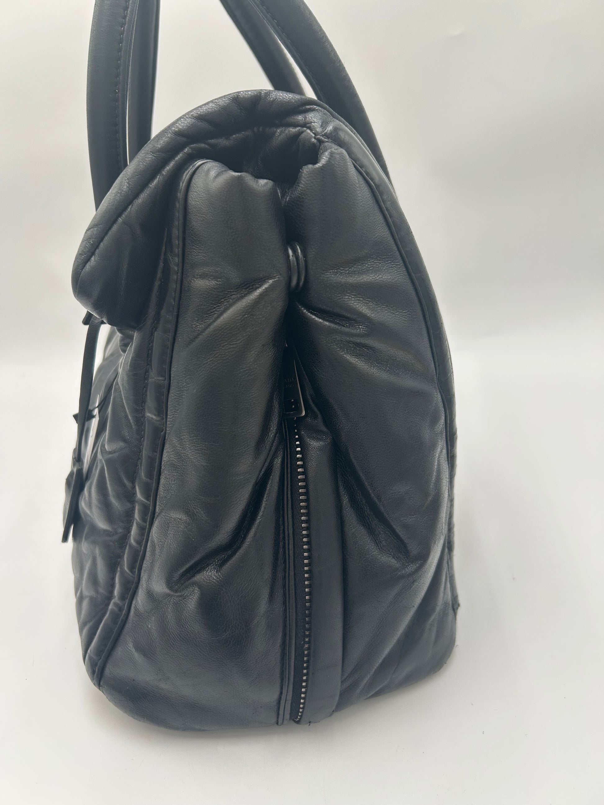 Prada Bomber Puffer Two Way Bag