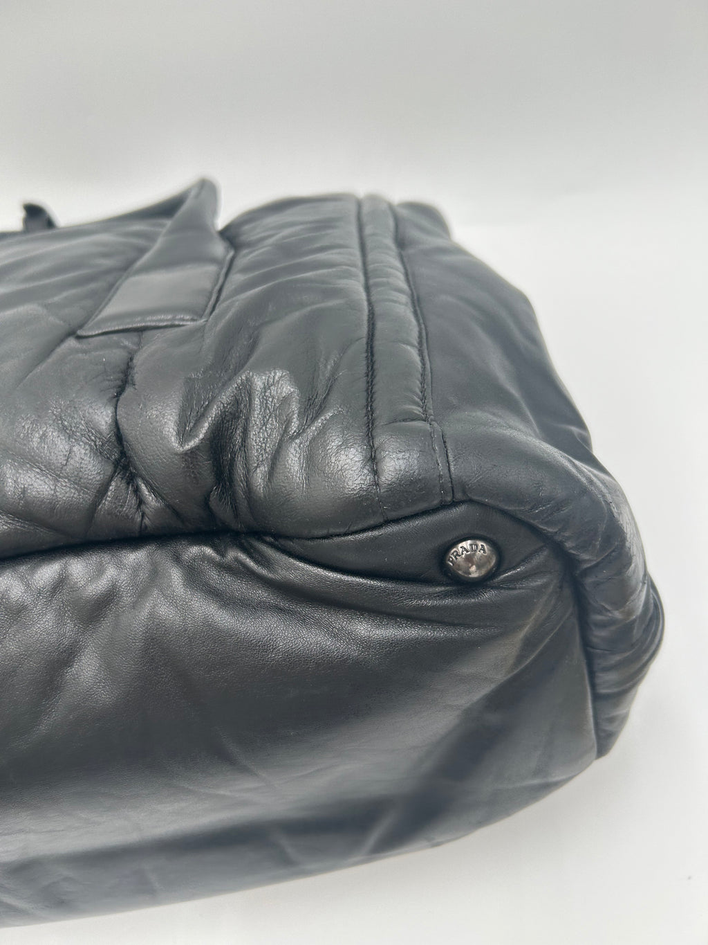 Prada Bomber Puffer Two Way Bag