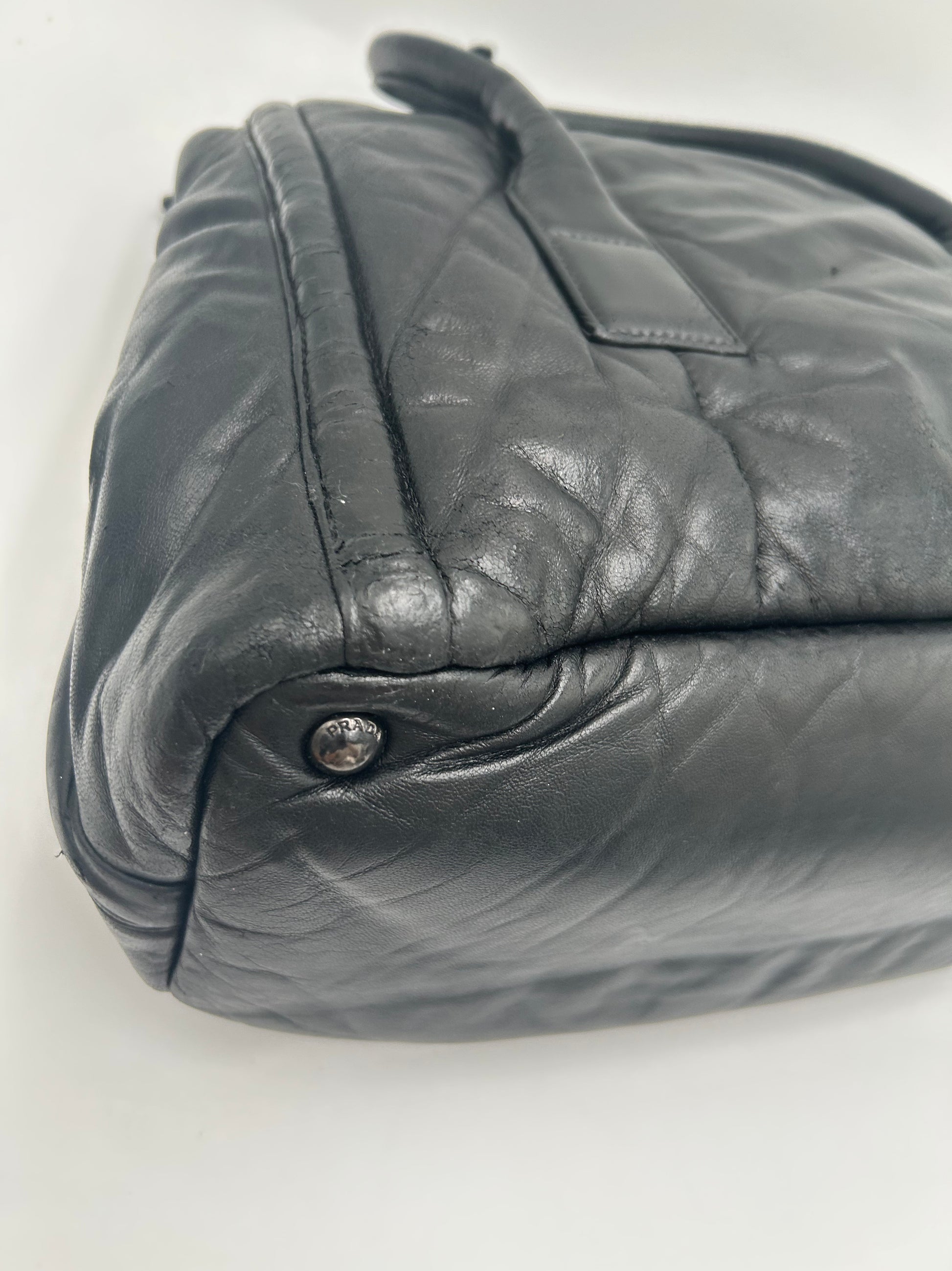 Prada Bomber Puffer Two Way Bag