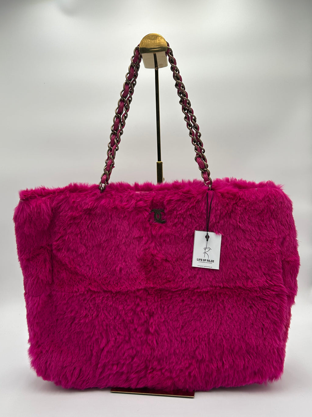 Chanel Fur Tote