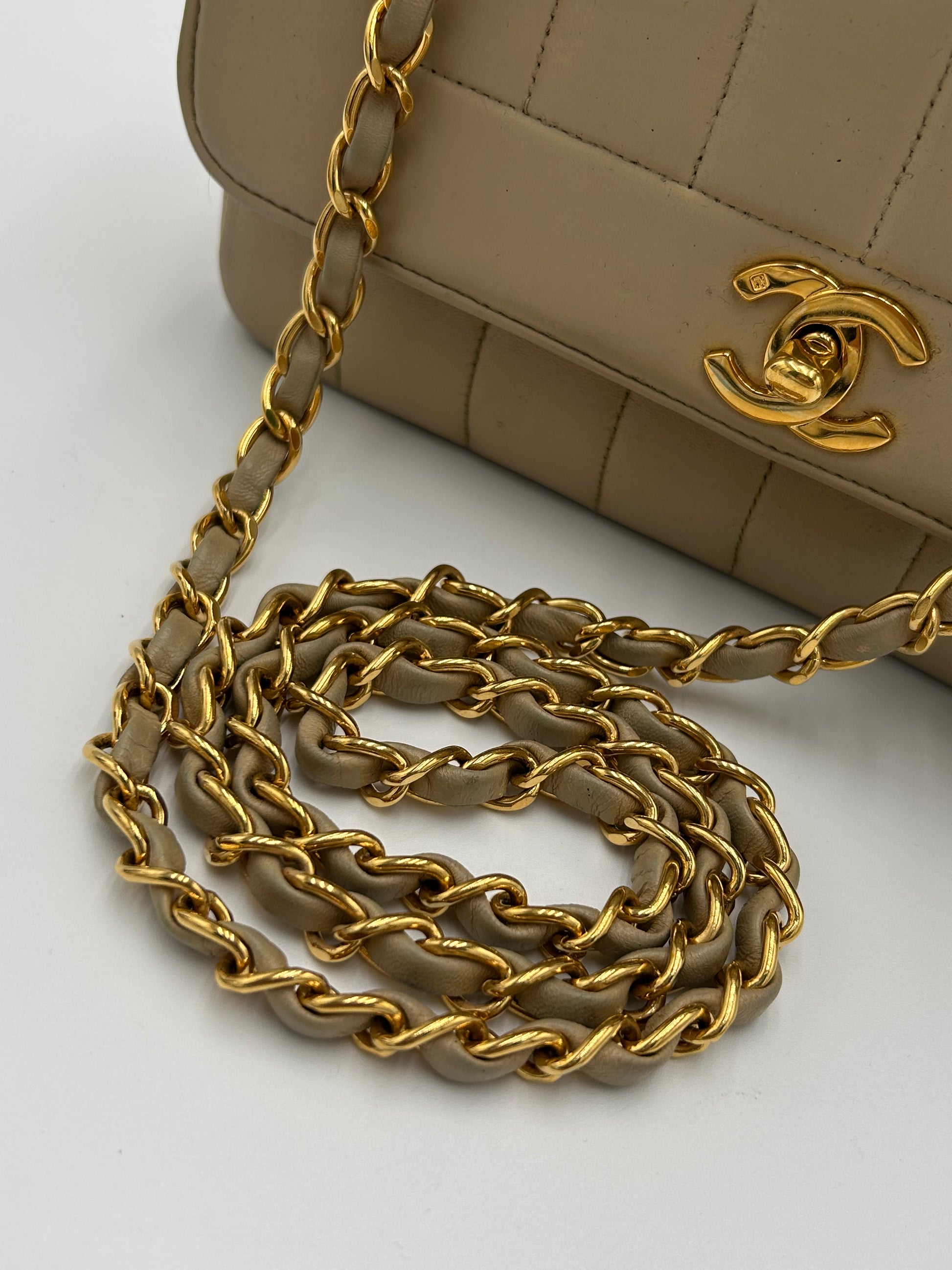 Chanel Mademoiselle Vertical Quilted Flap