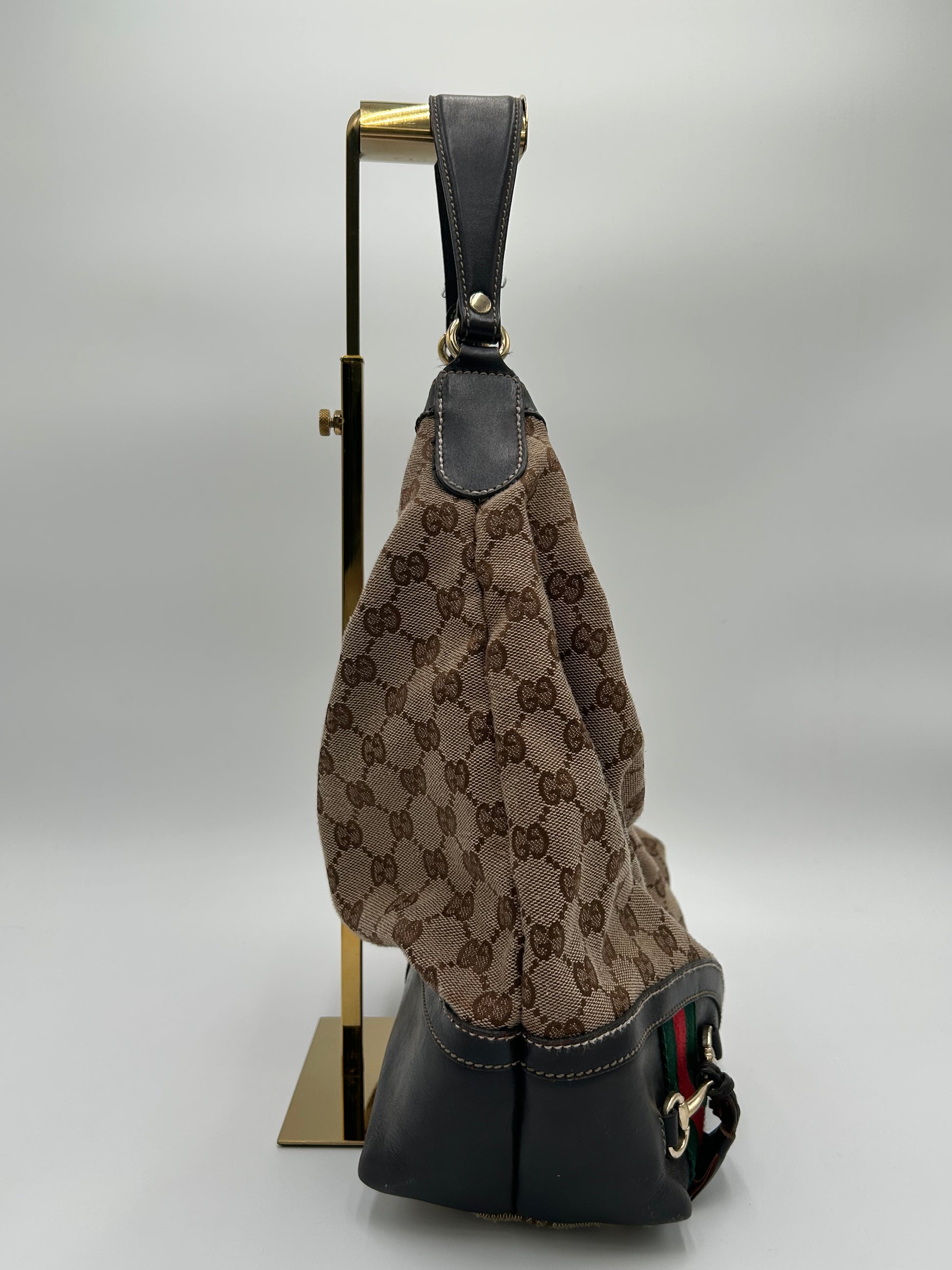 Gucci Horsebit Tassel Hobo