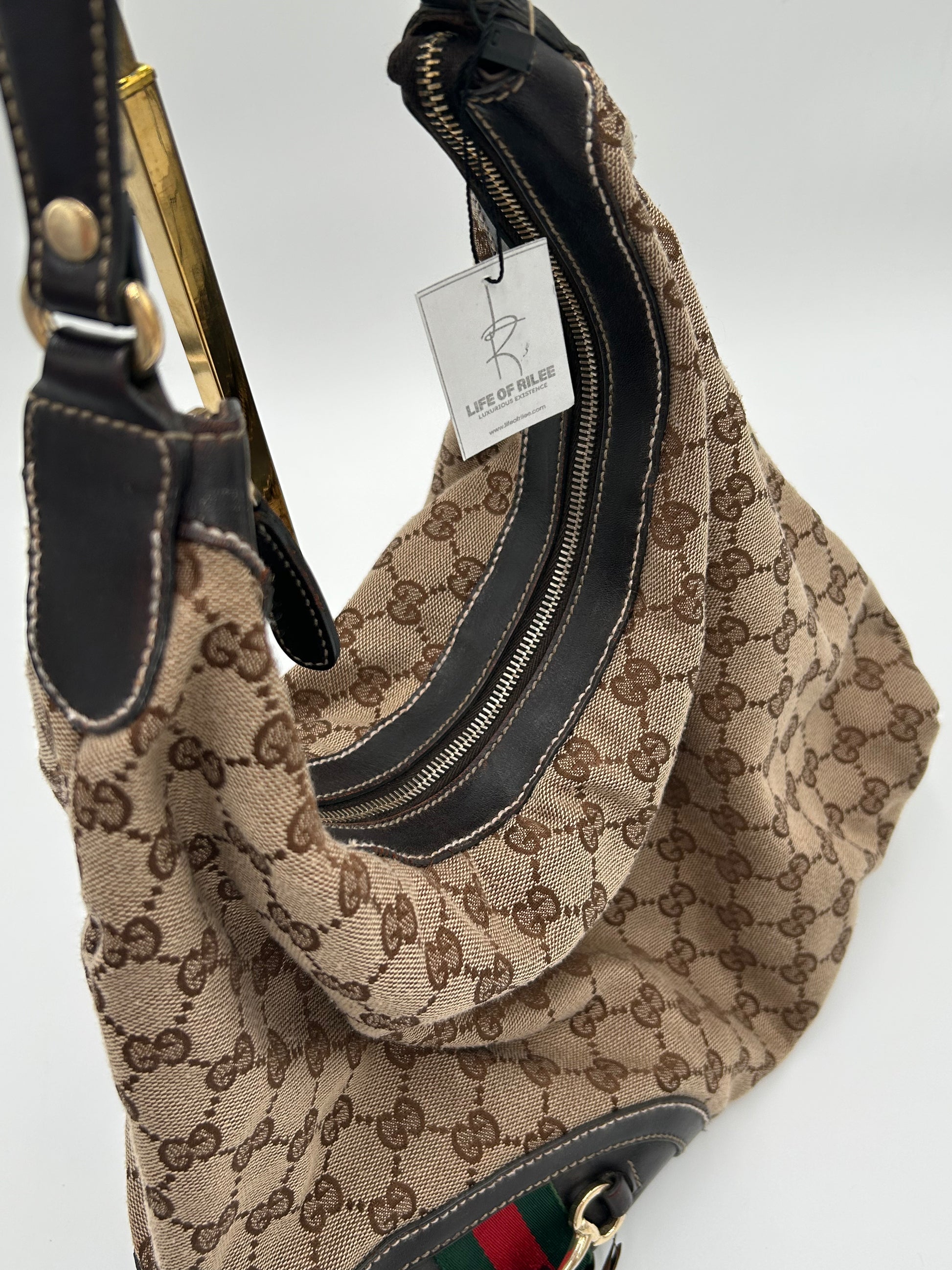 Gucci Horsebit Tassel Hobo