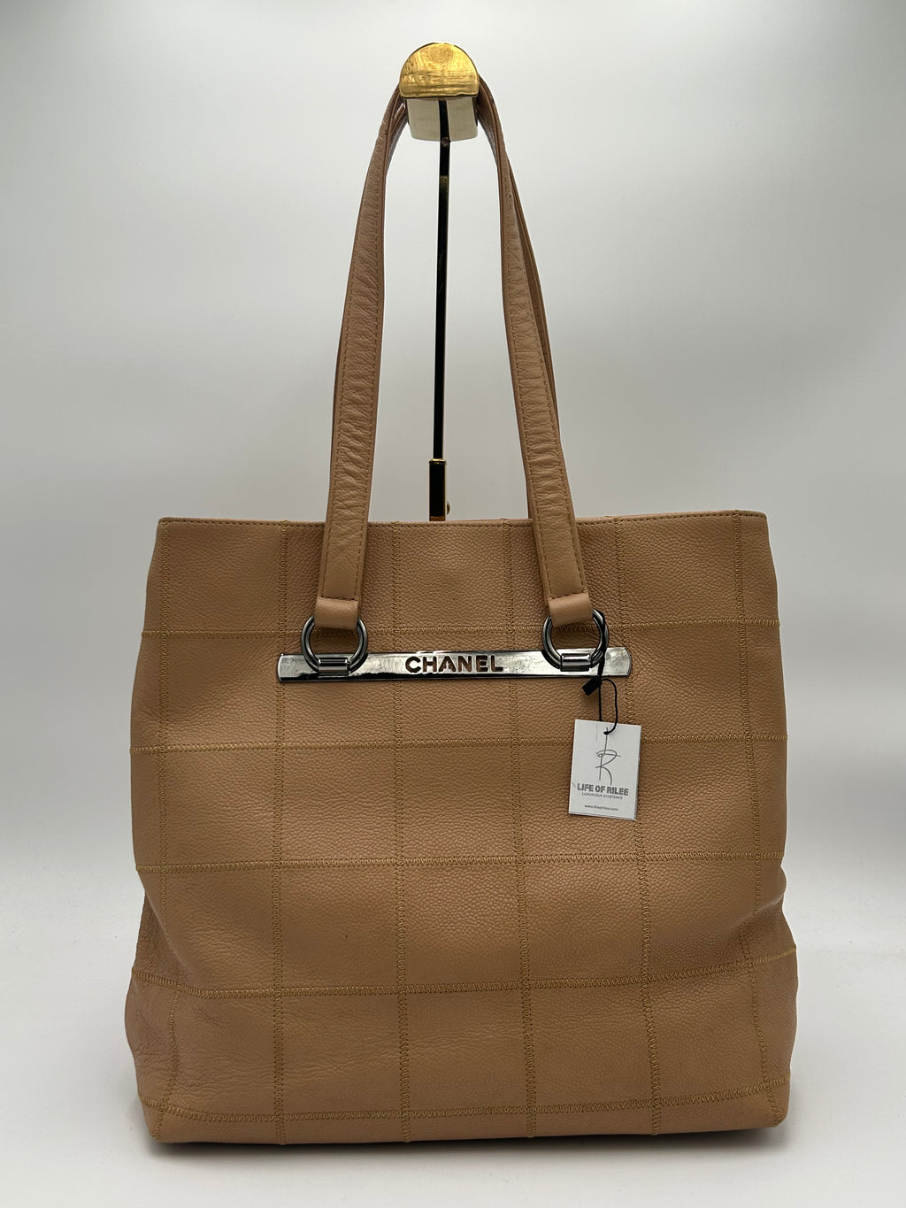 Chanel Chocolate Bar Tote