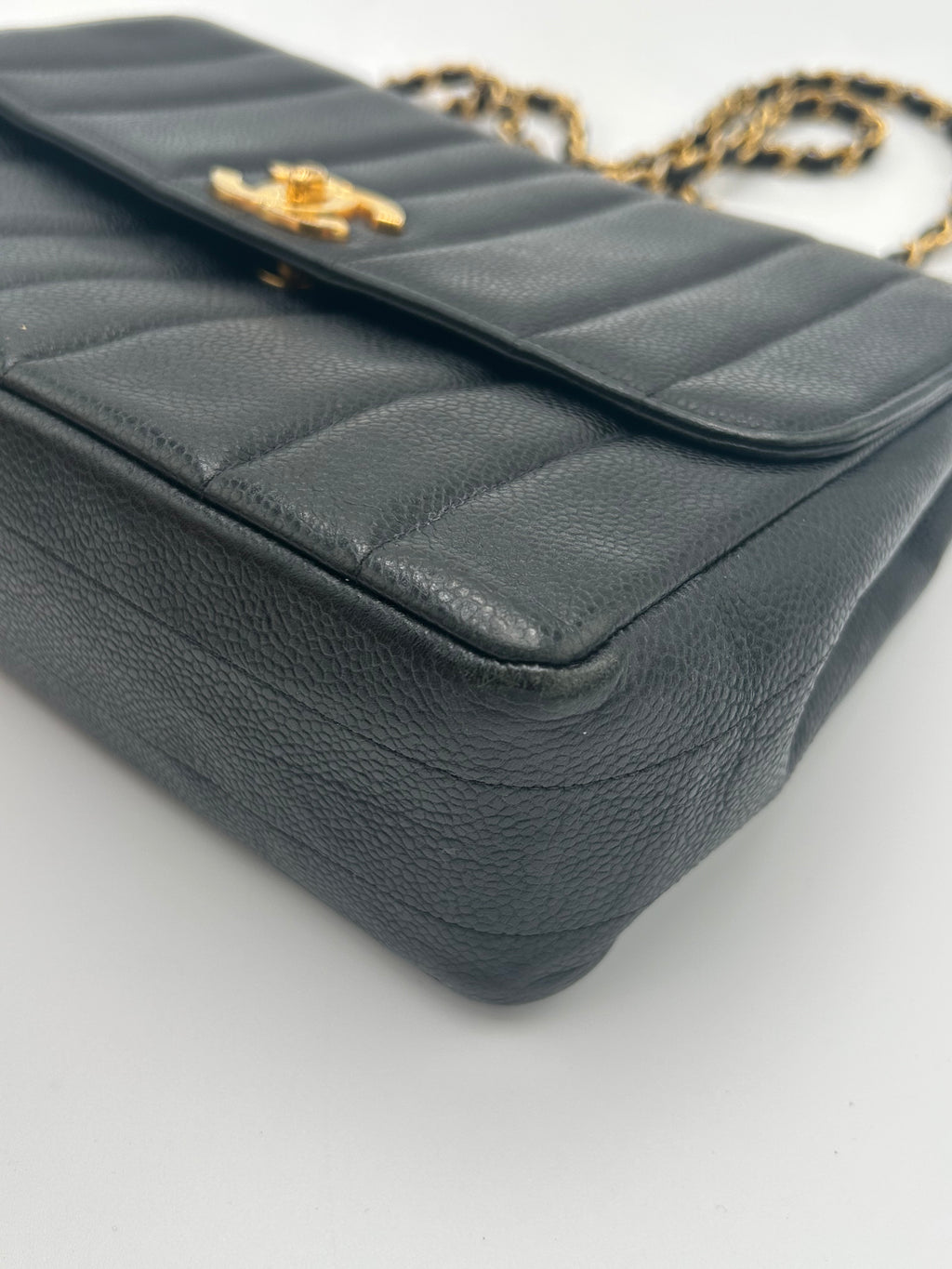 Chanel Vertical Quilted Flap