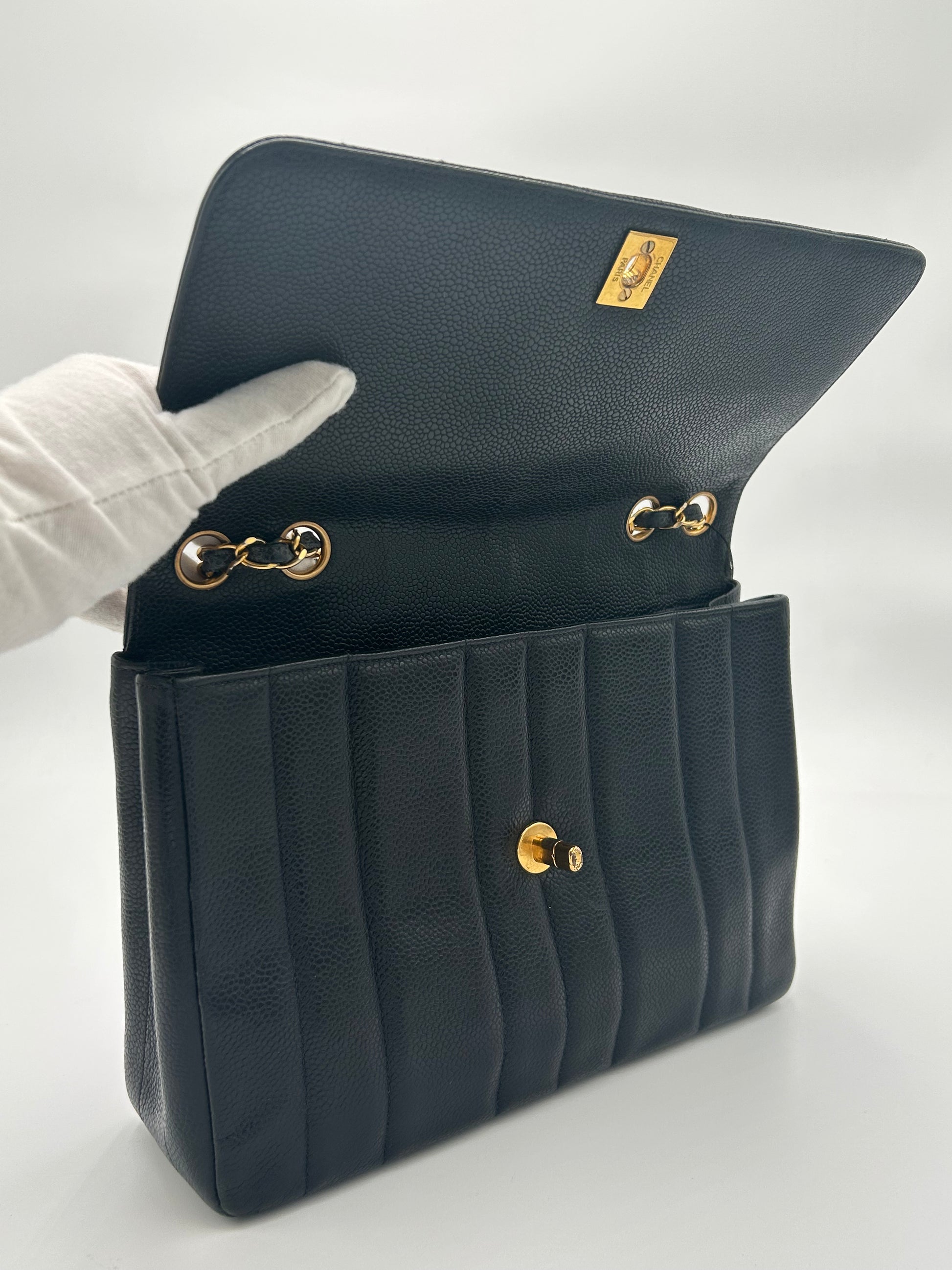 Chanel Single Flap Maxi Big CC