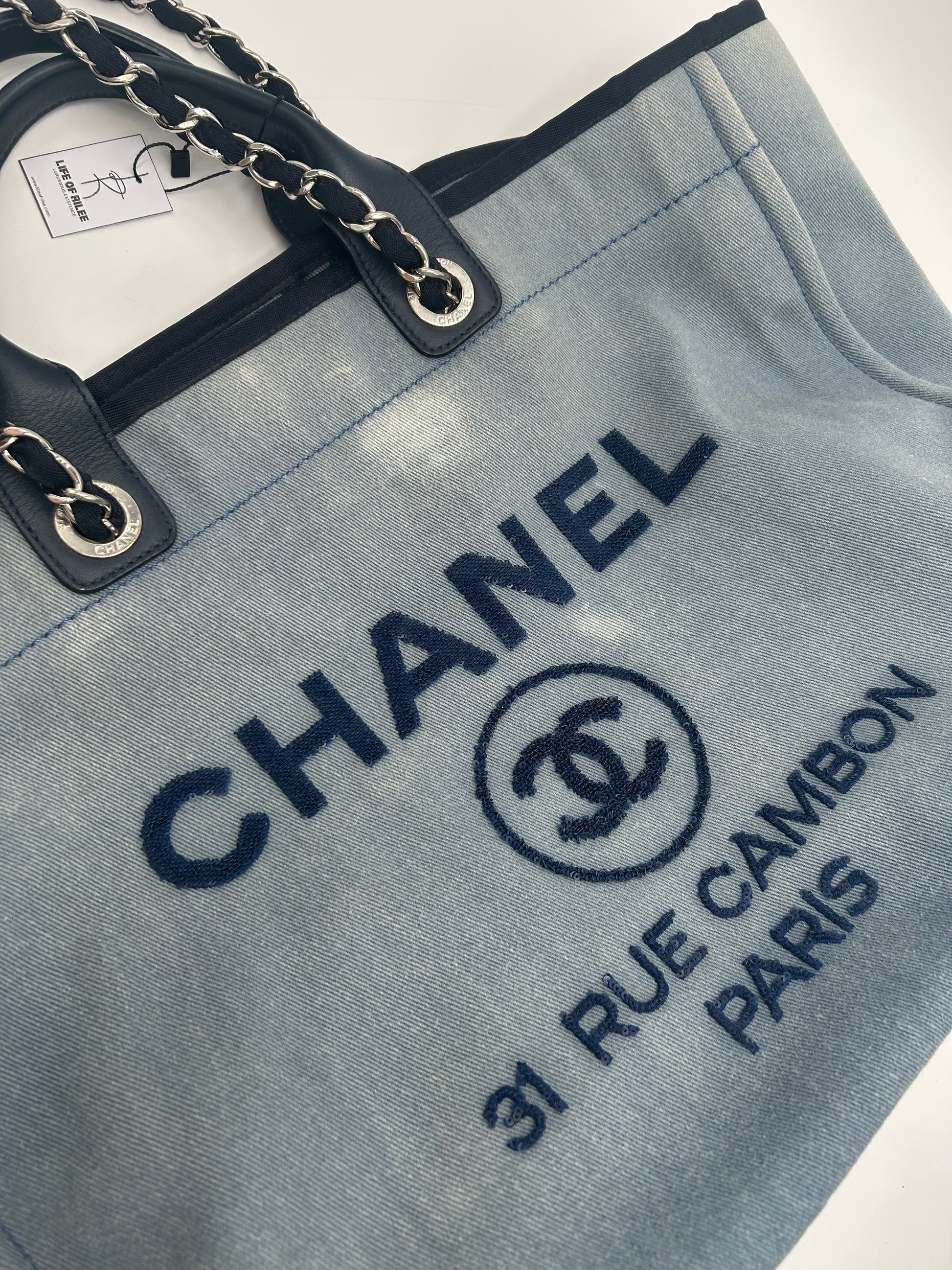 Chanel Deauville Denim
