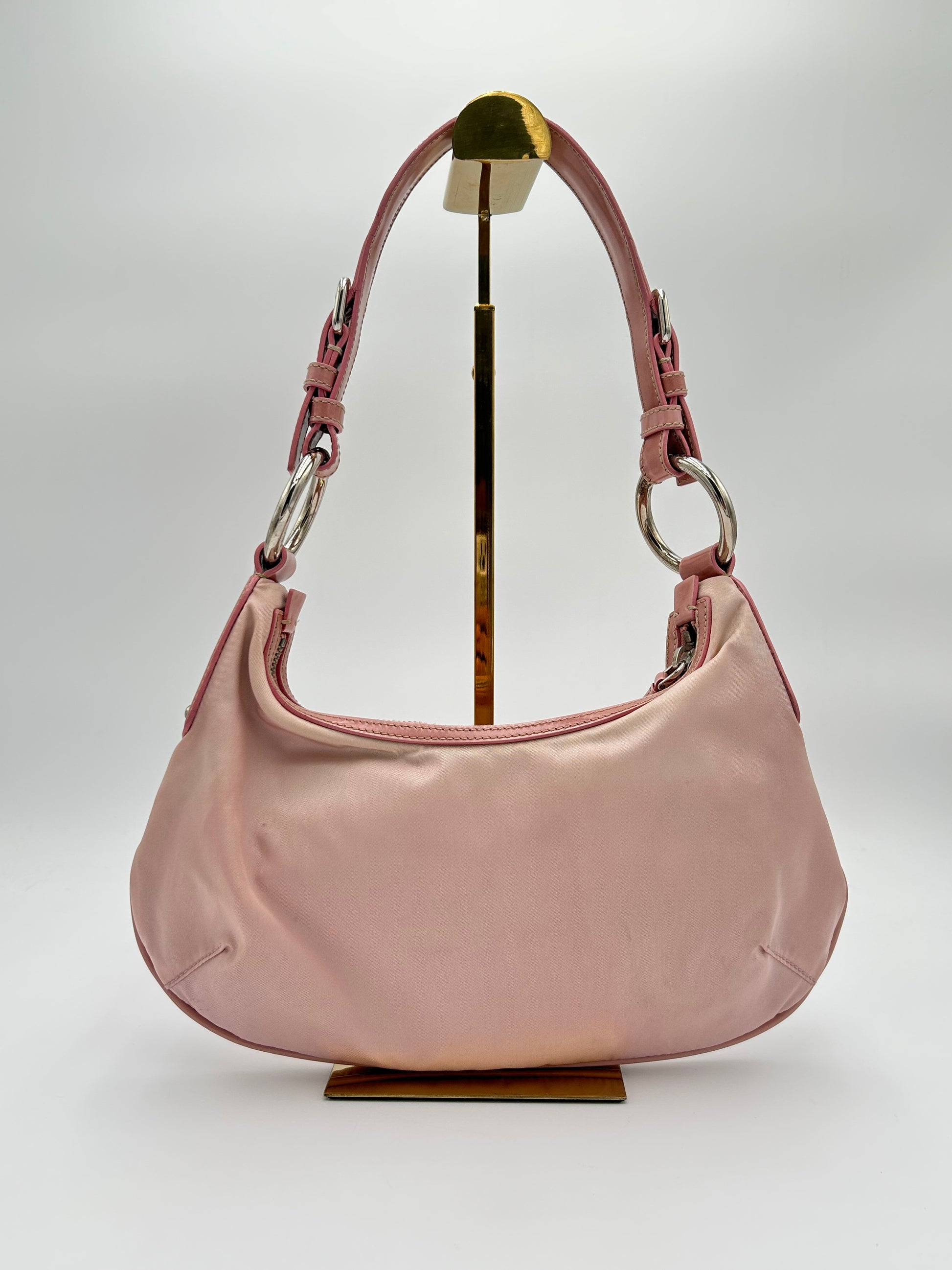 Prada Nylon Jacquard Shoulderbag