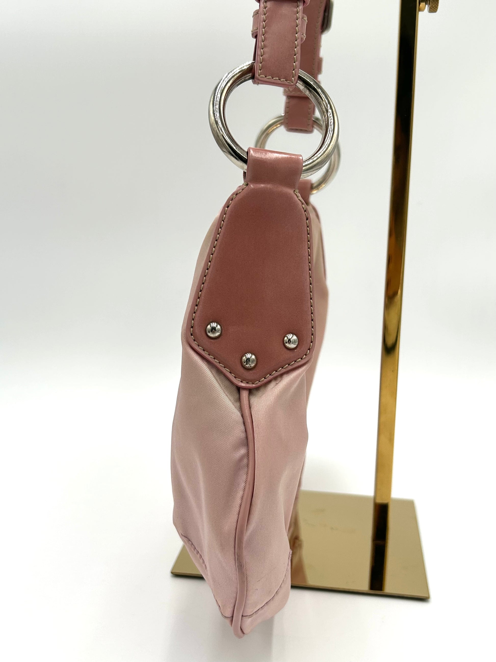 Prada Nylon Jacquard Shoulderbag