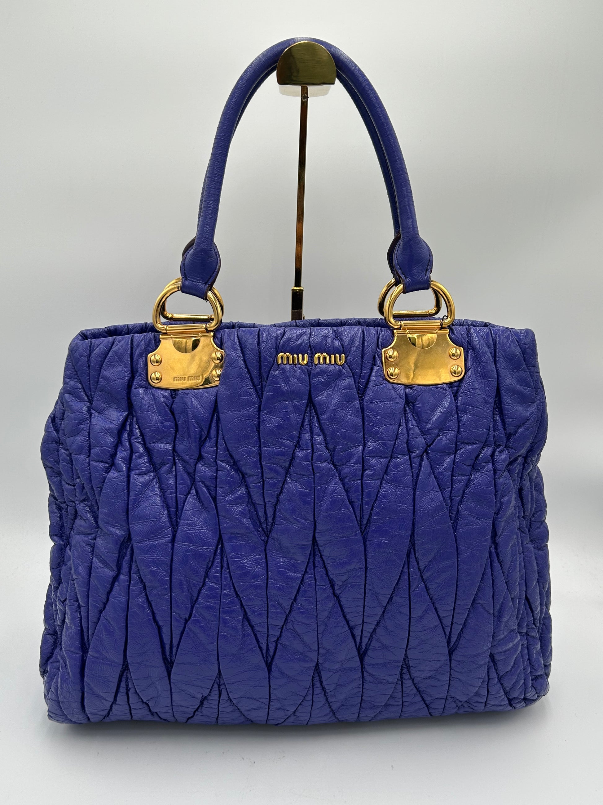 Miu Miu Matelasse Hobo