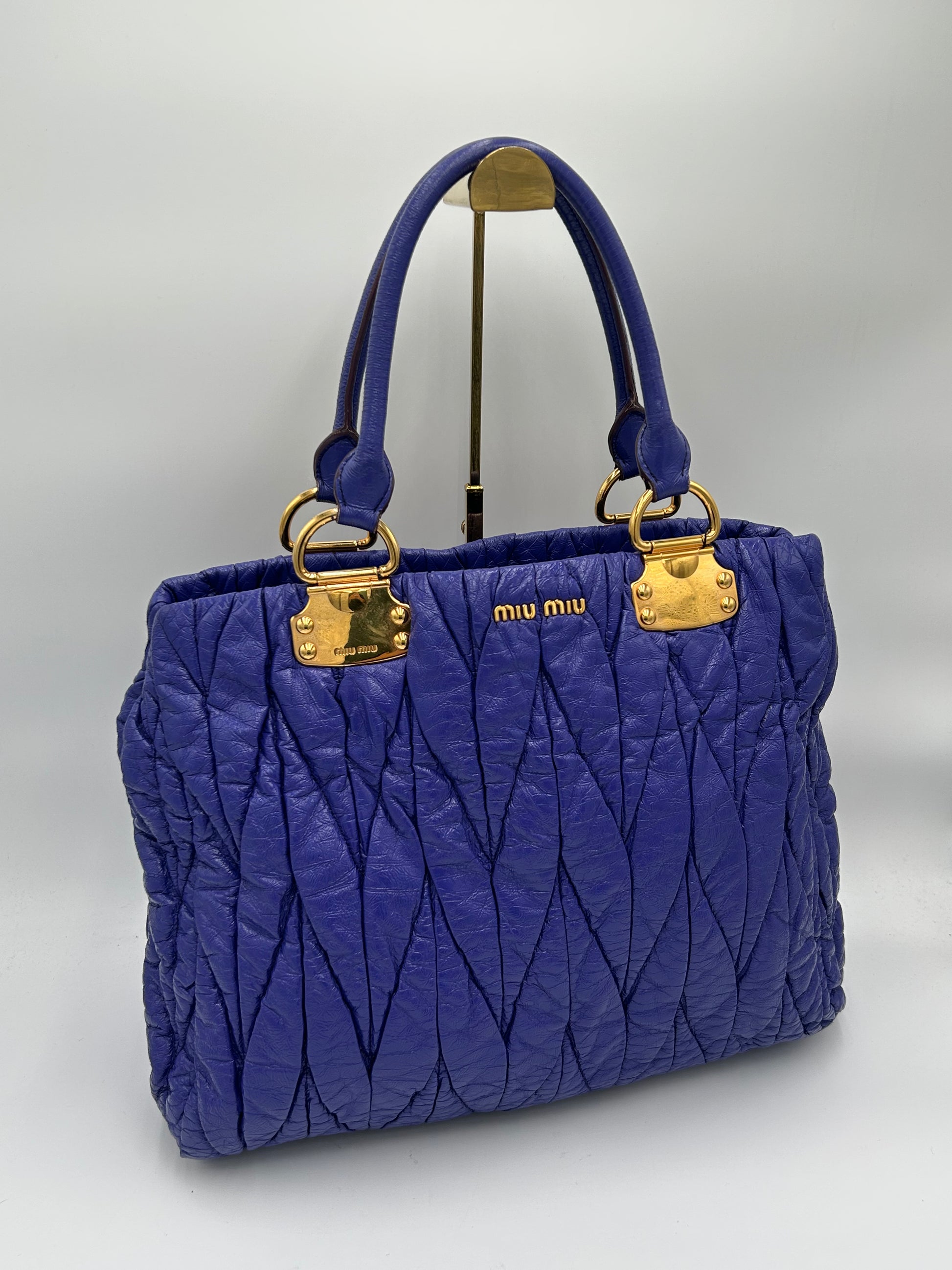 Miu Miu Matelasse Hobo