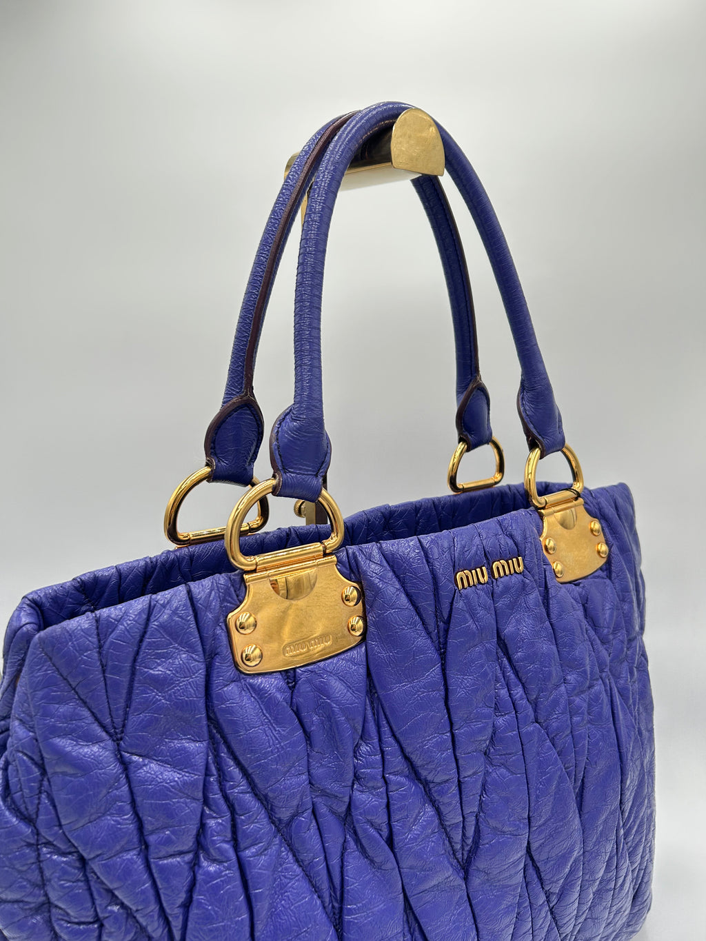 Miu Miu Matelasse Hobo