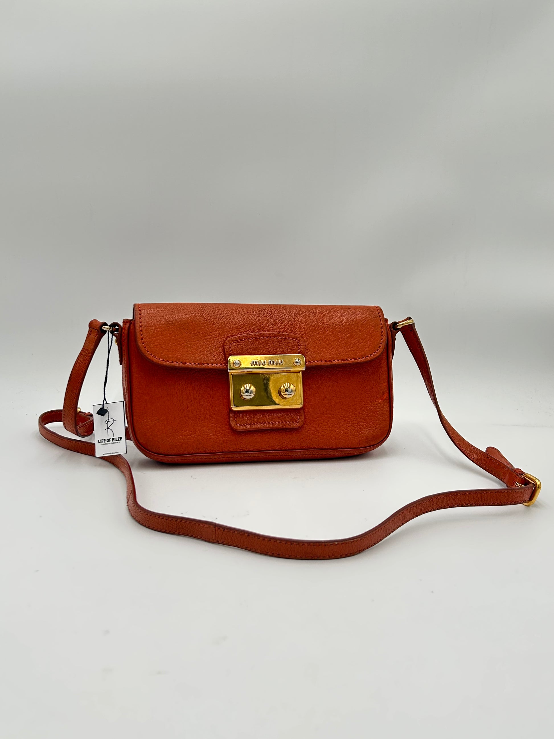 Miu Miu Madras Shoulder