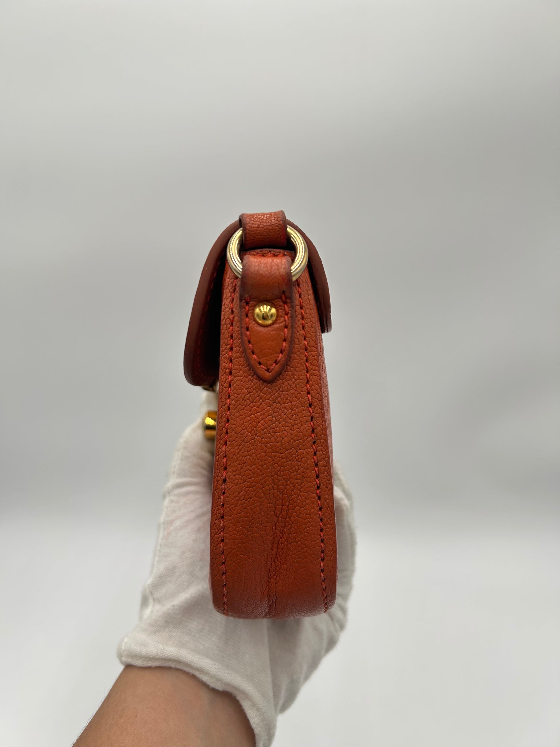 Miu Miu Madras Shoulder