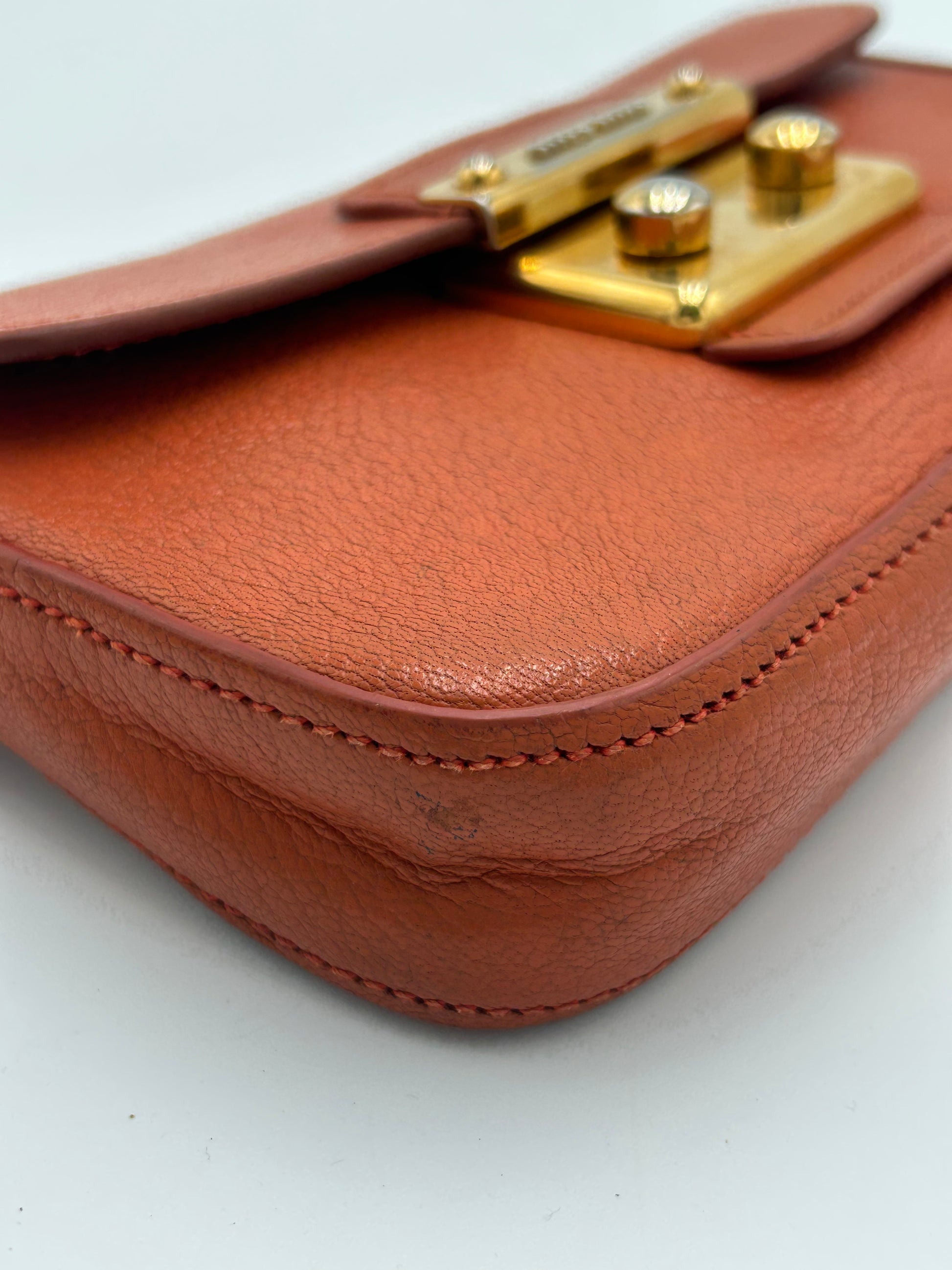 Miu Miu Madras Shoulder