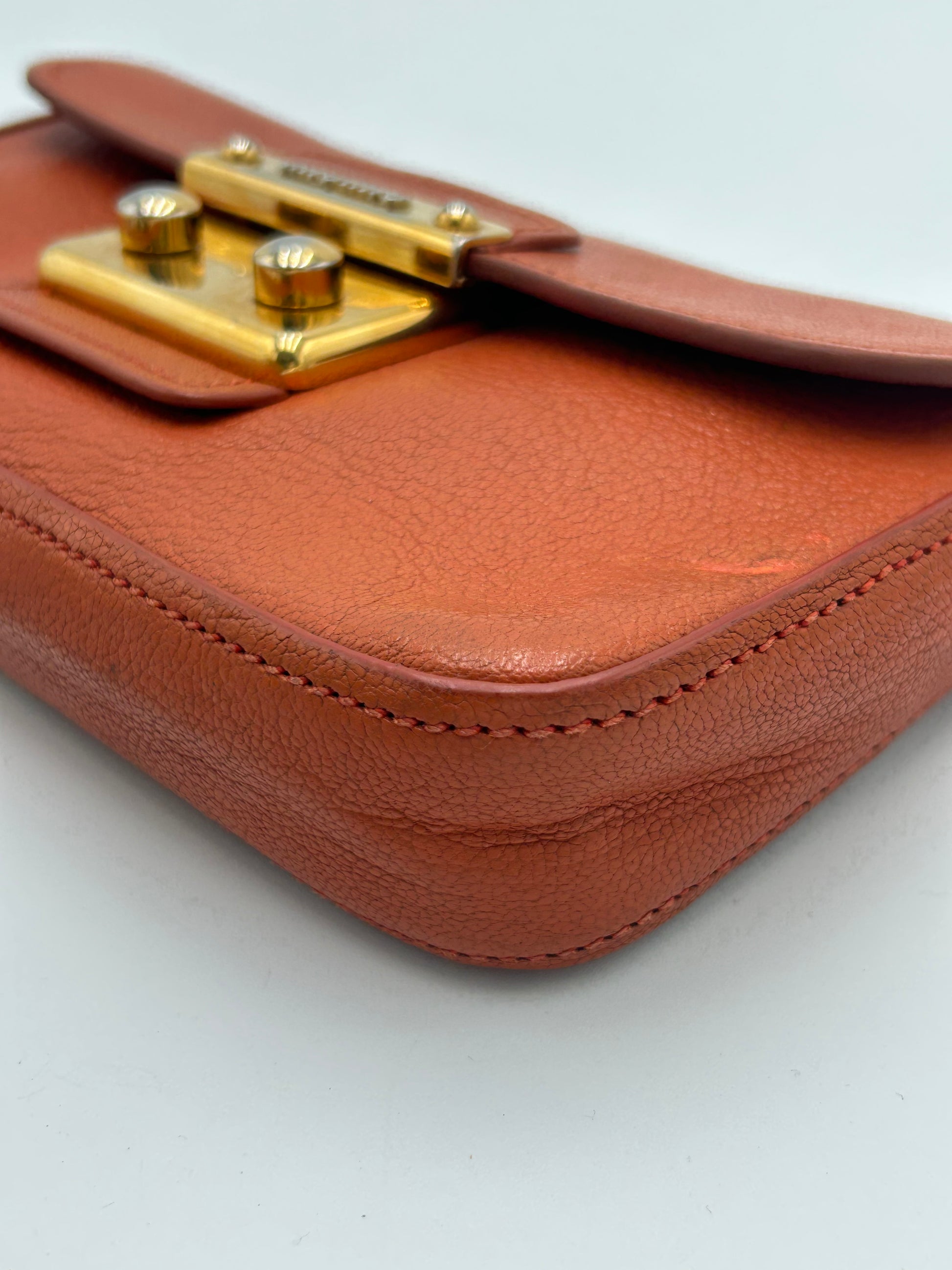 Miu Miu Madras Shoulder