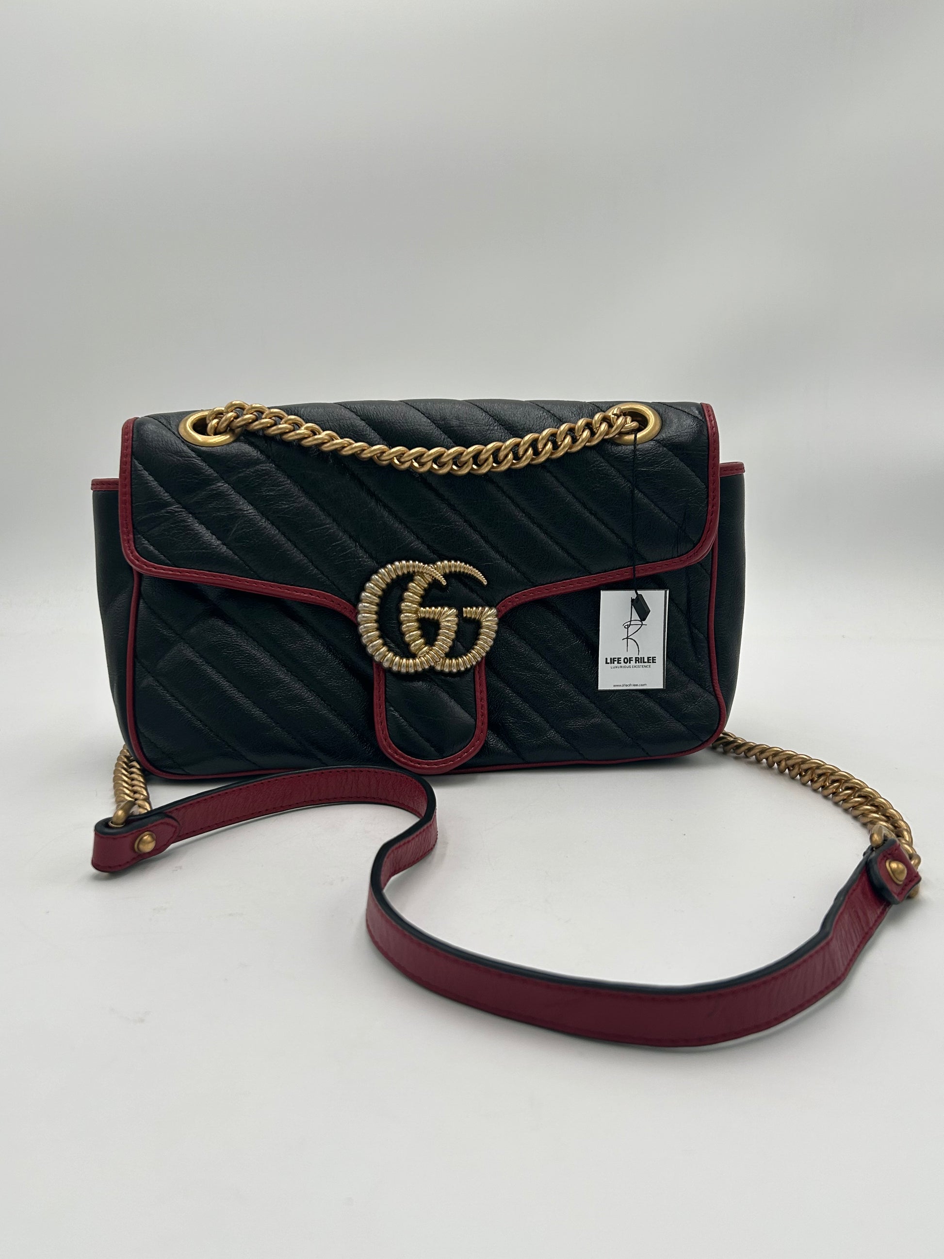 Gucci Marmont Torchon Flap Small