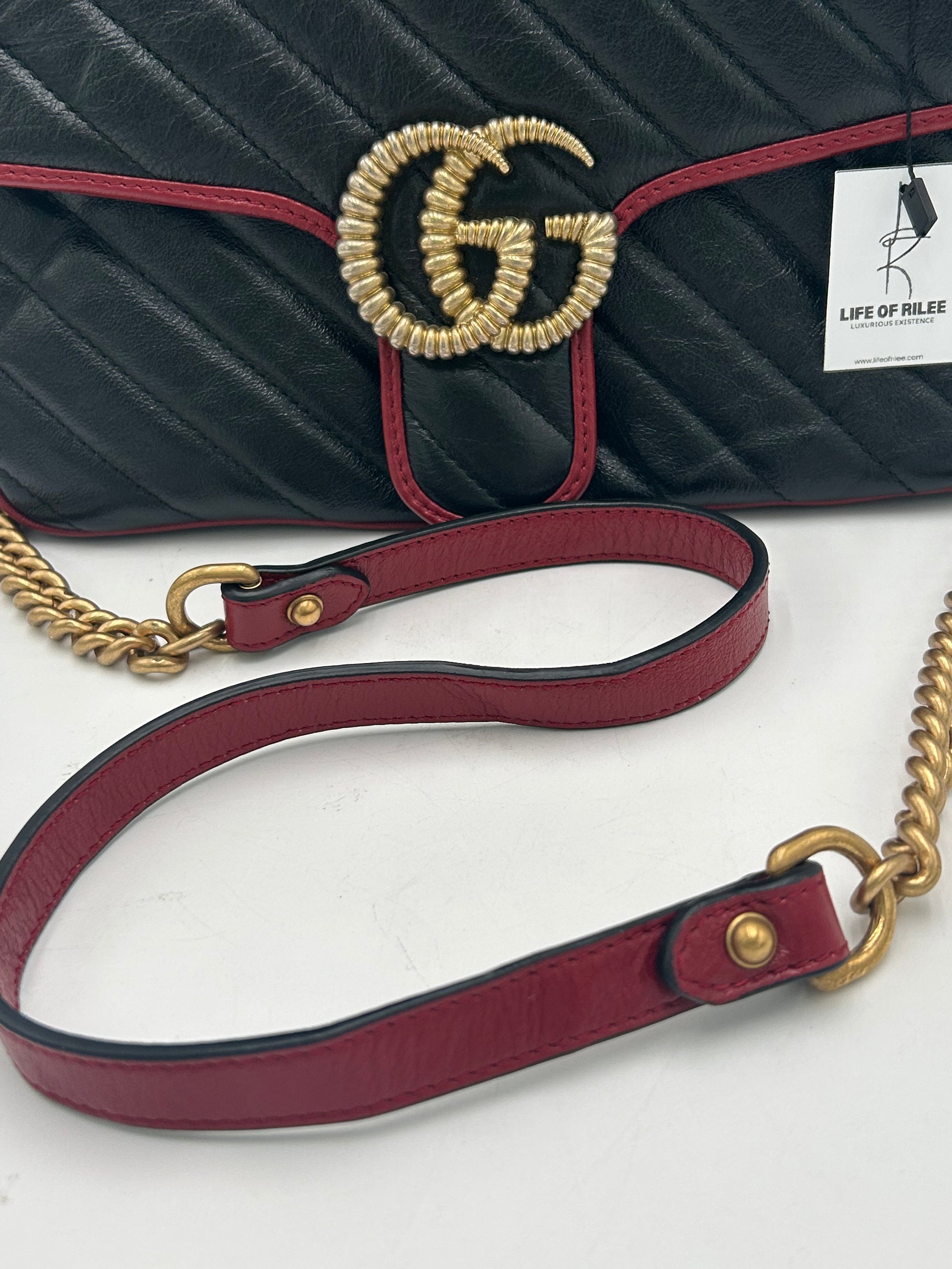 Gucci Marmont Torchon Flap Small