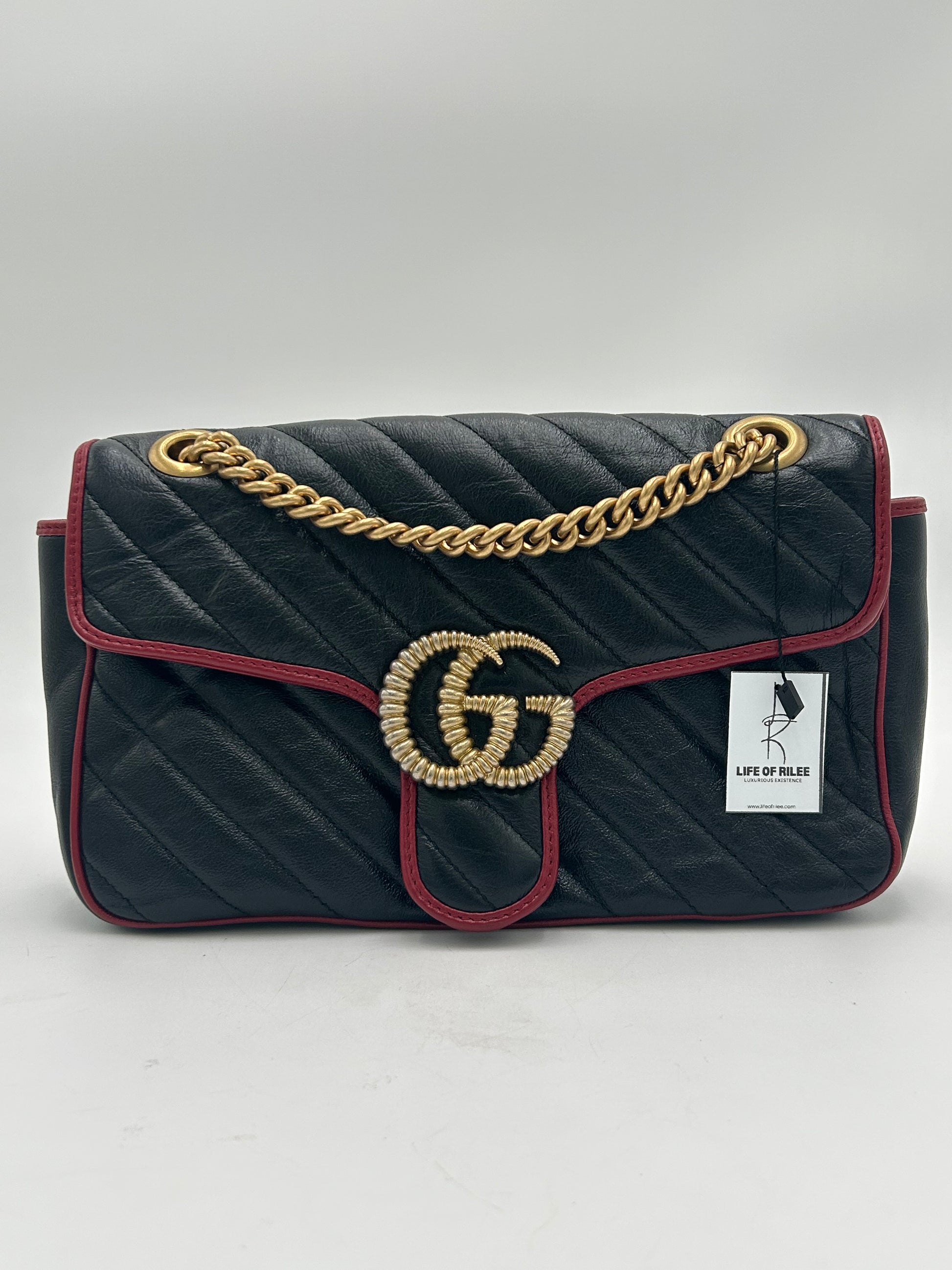 Gucci Marmont Torchon Flap Small