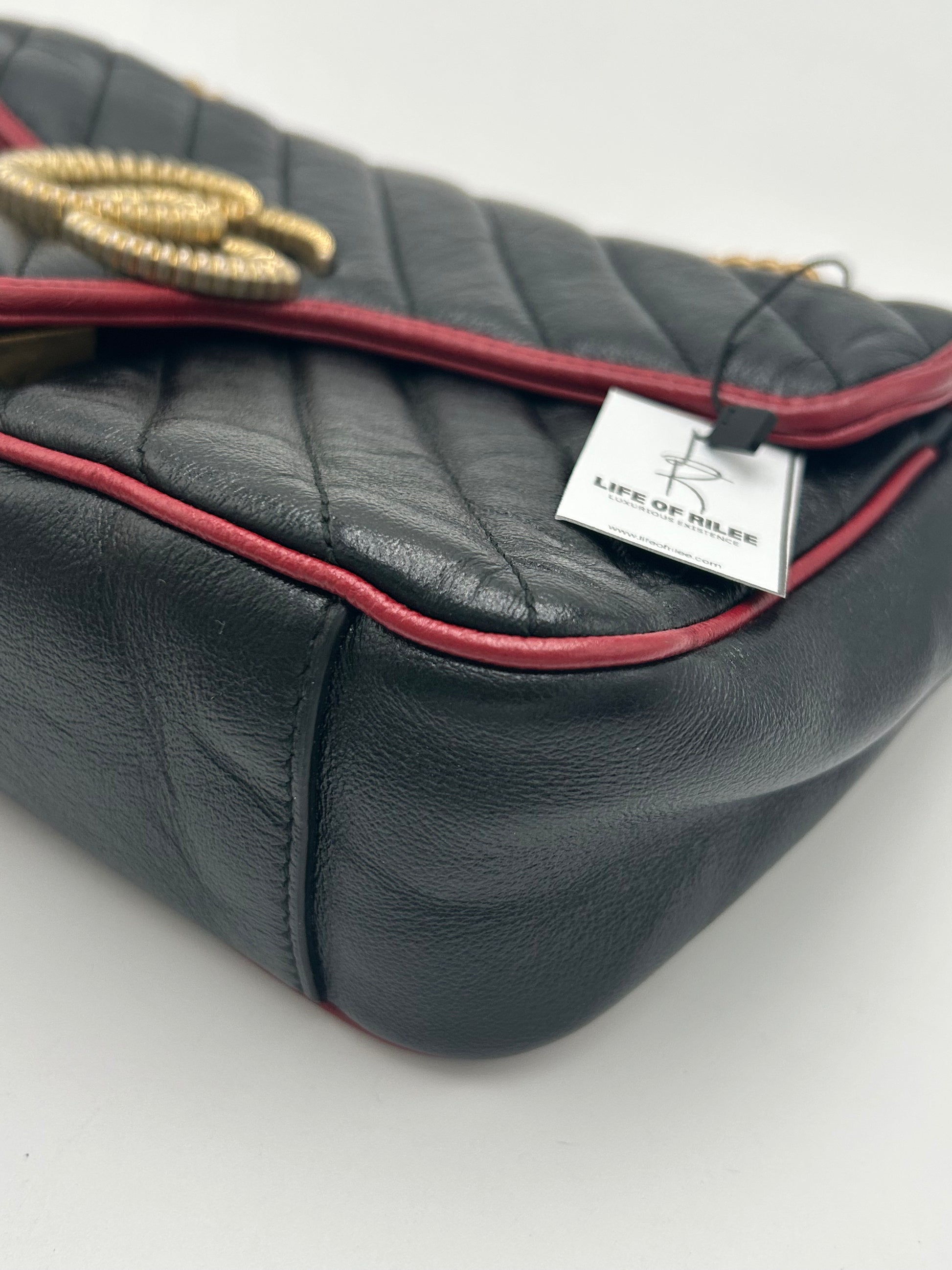 Gucci Marmont Torchon Flap Small
