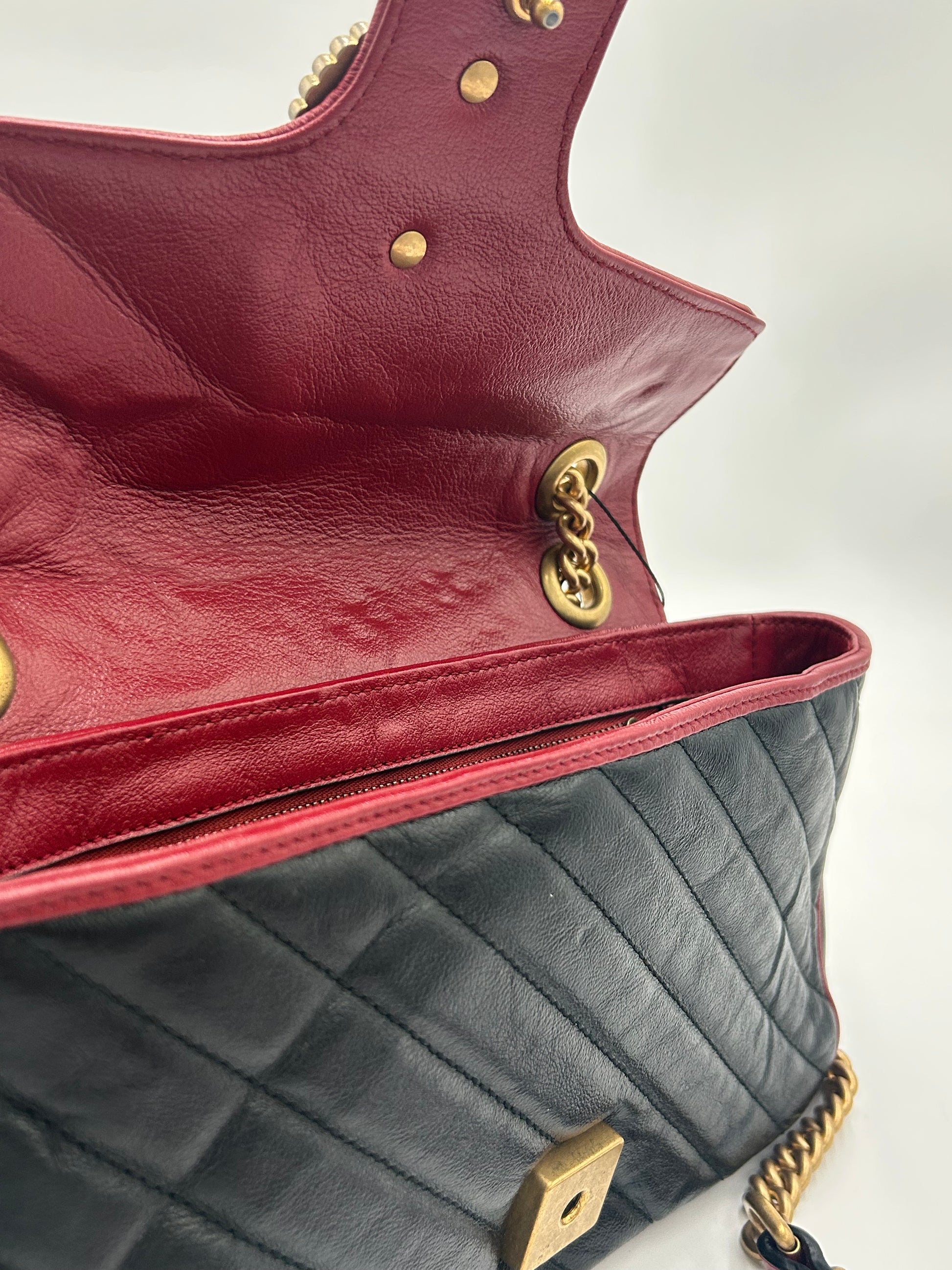 Gucci Marmont Torchon Flap Small