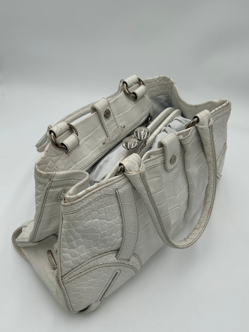 Celine Croc Embossed Tote