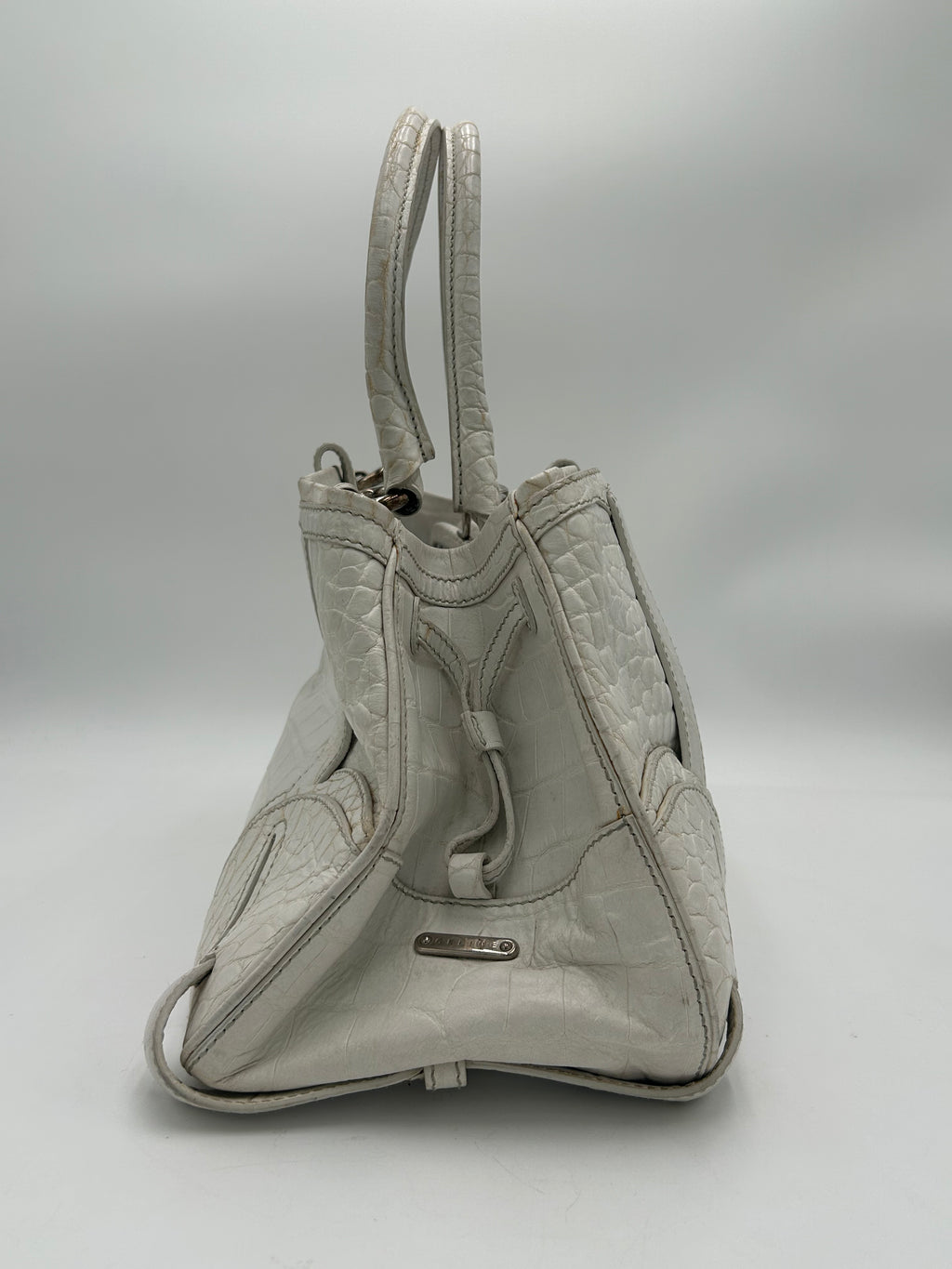 Celine Croc Embossed Tote