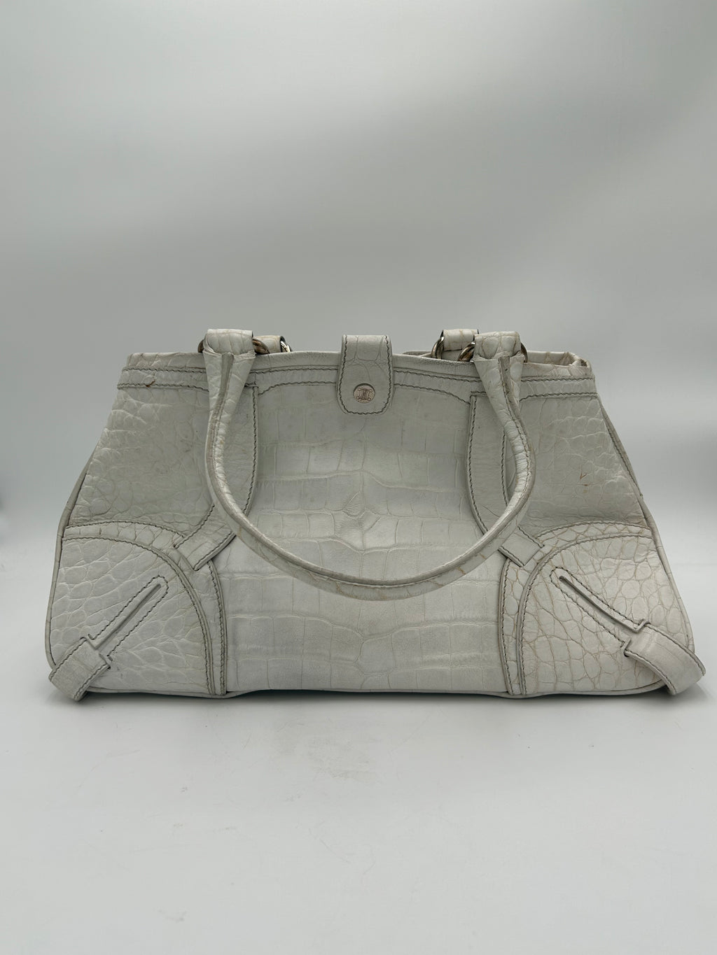Celine Croc Embossed Tote