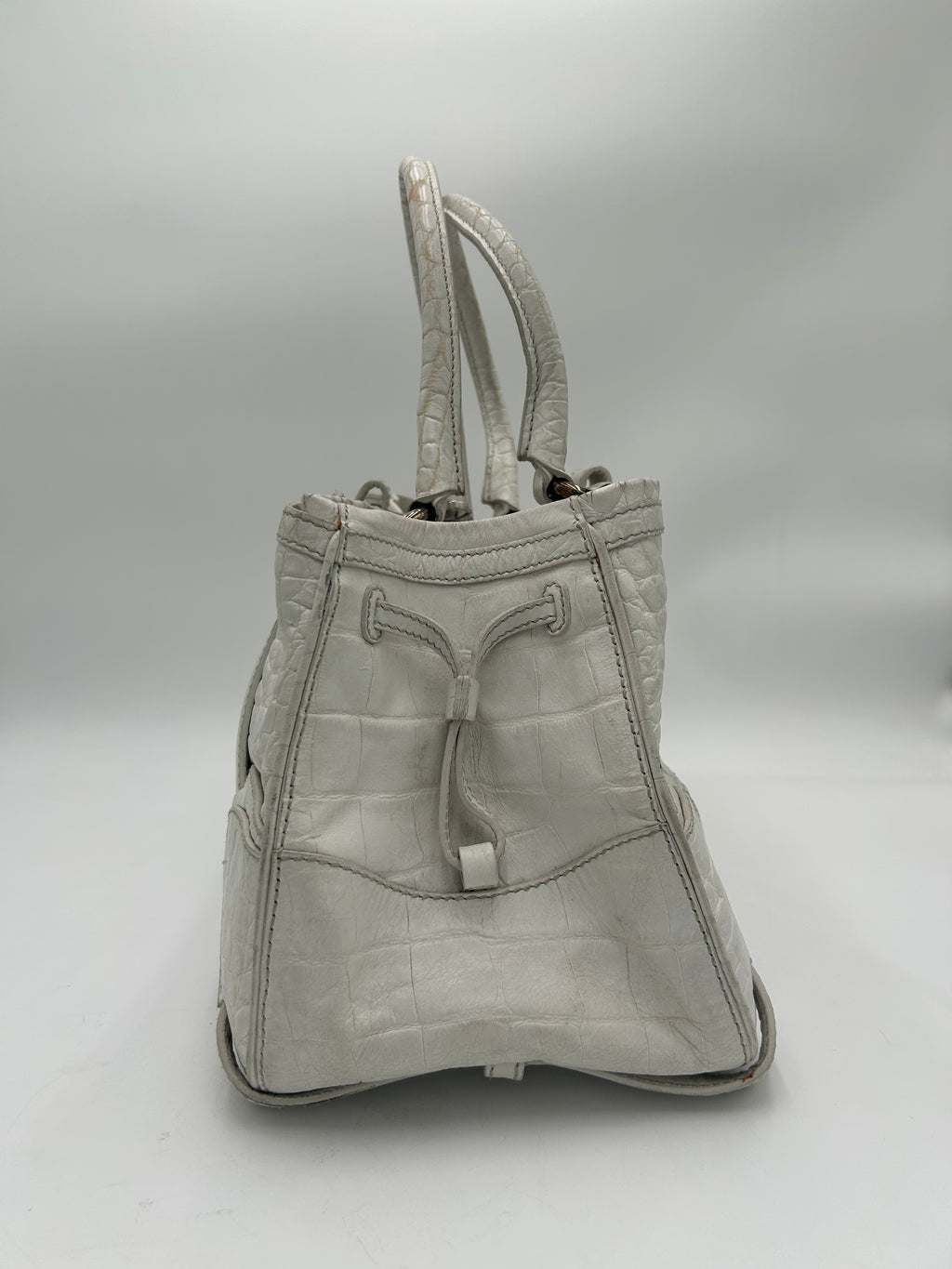 Celine Croc Embossed Tote